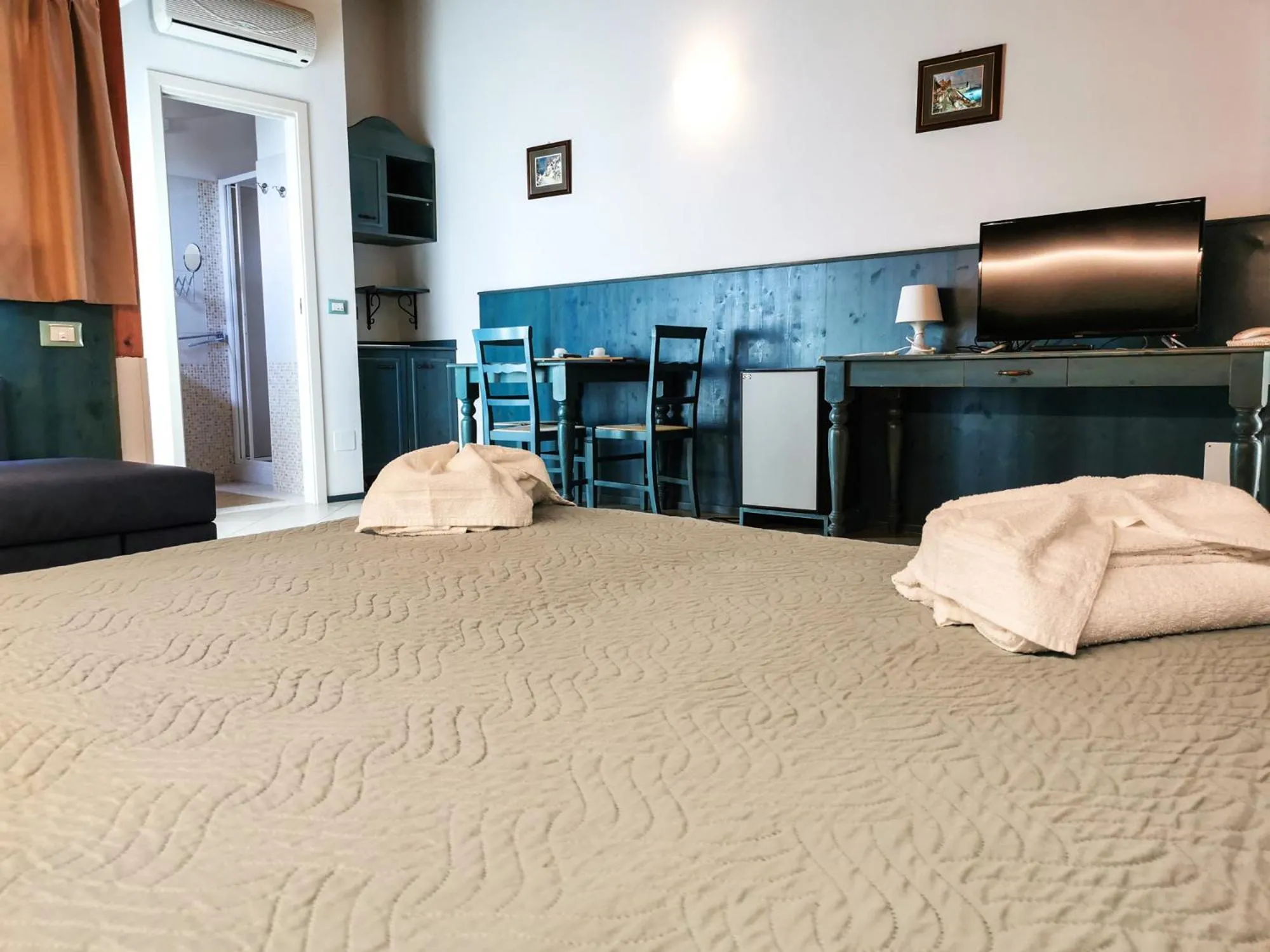 Bed in Hotel La Plage