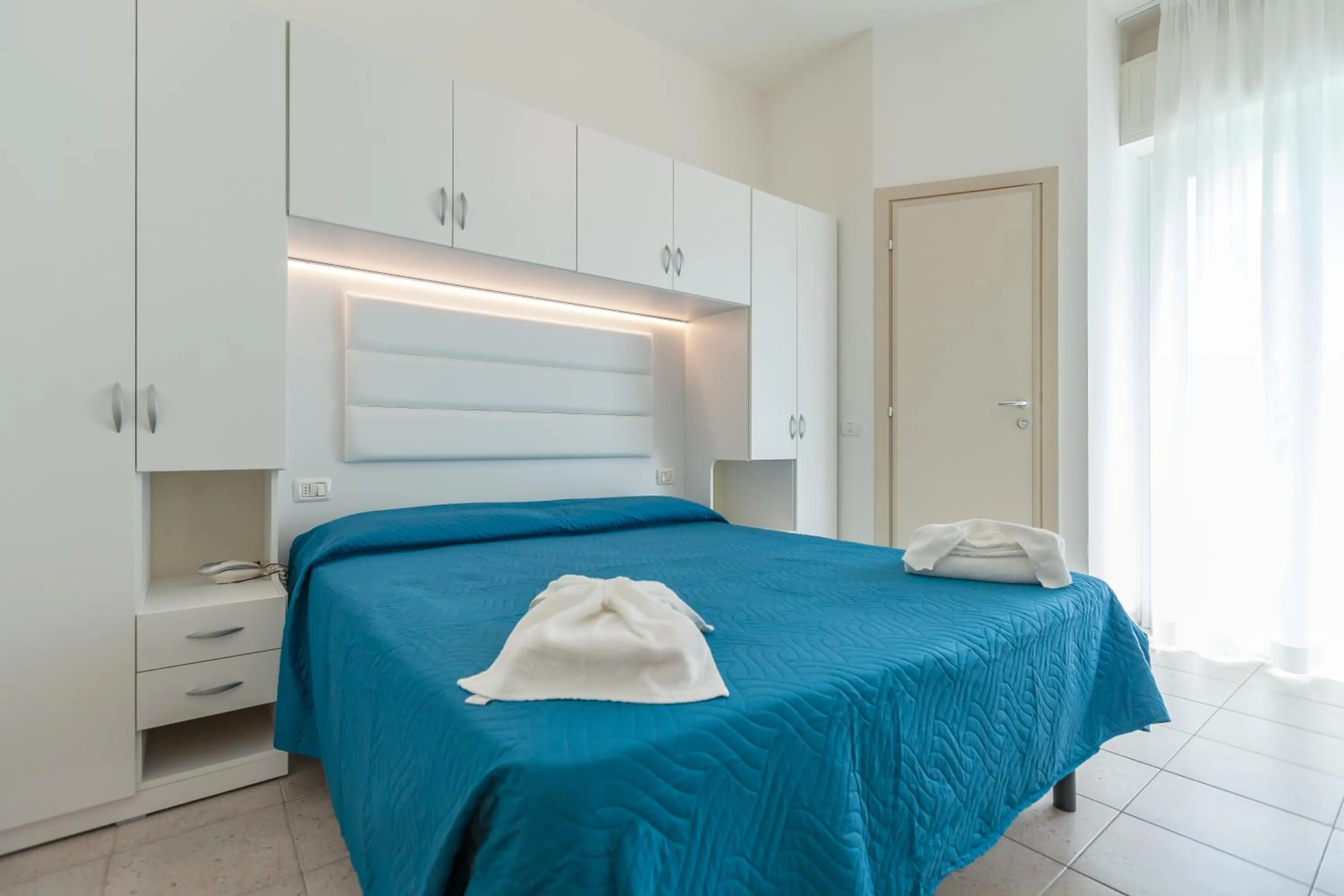 Bed in Hotel La Plage