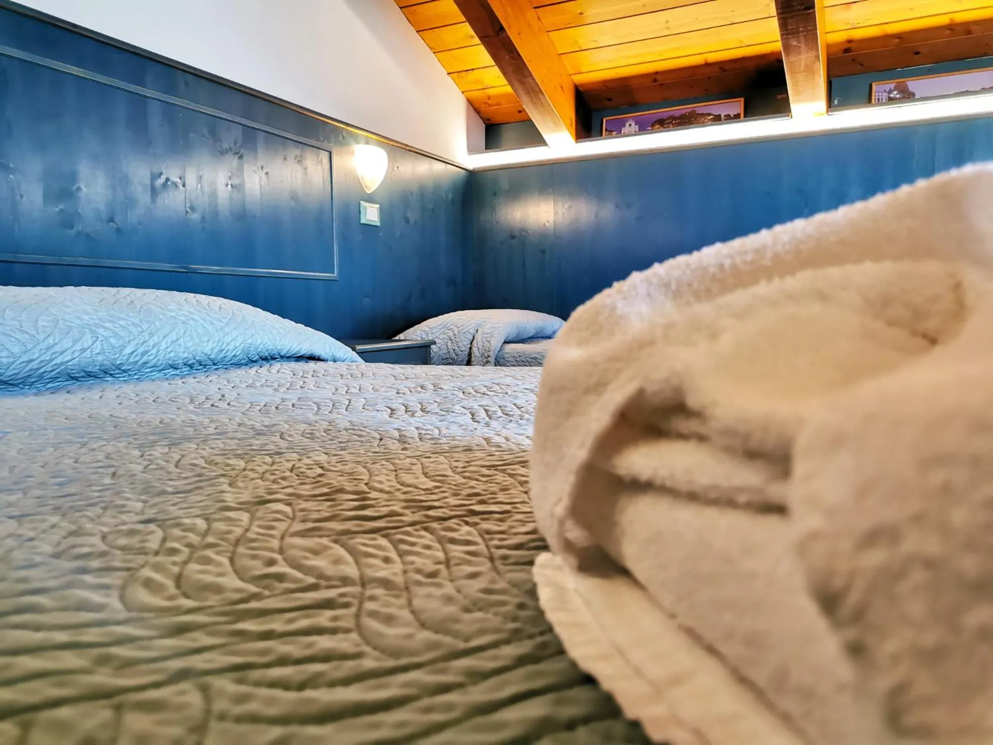 Bed in Hotel La Plage