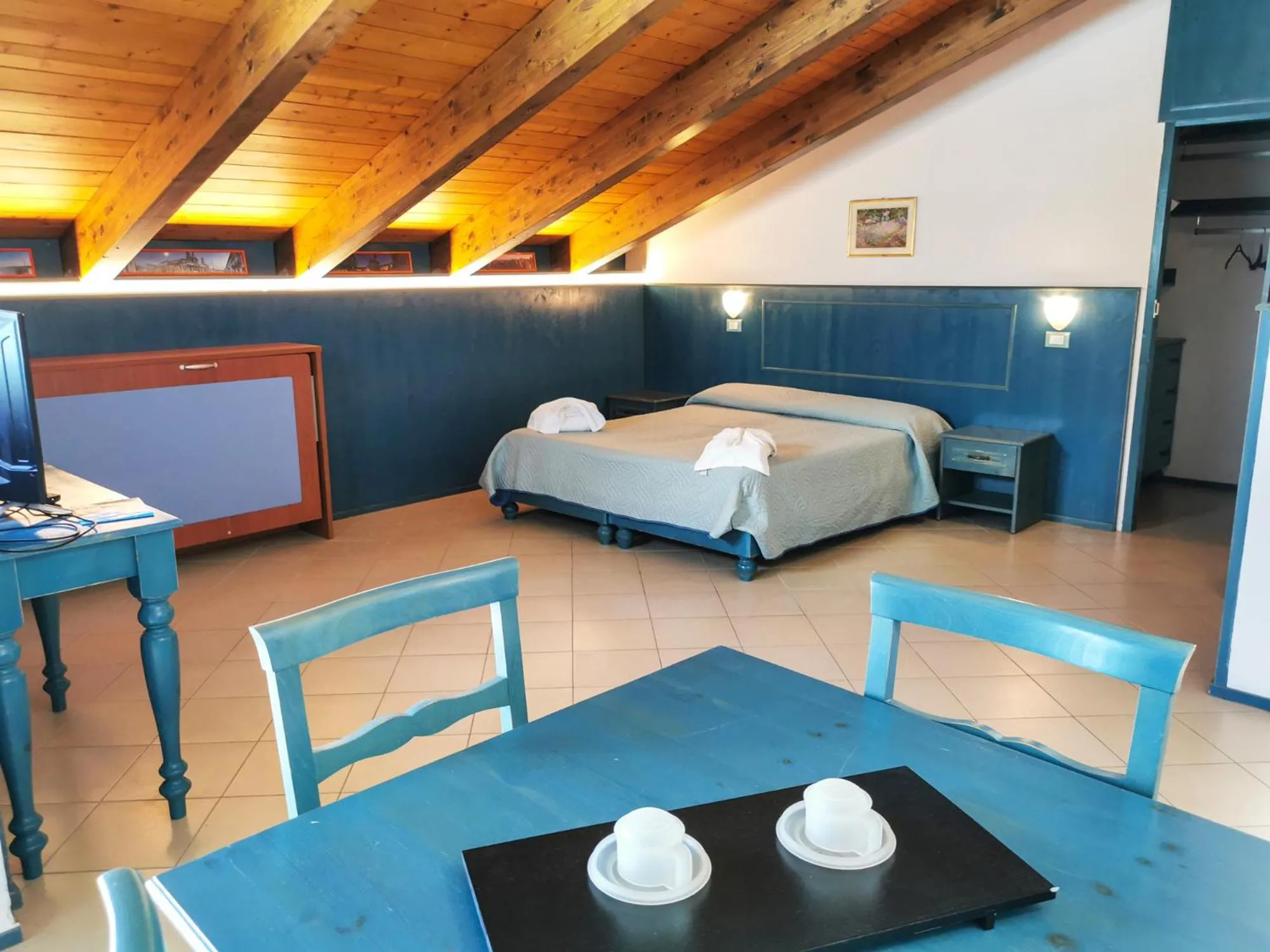 Bed in Hotel La Plage