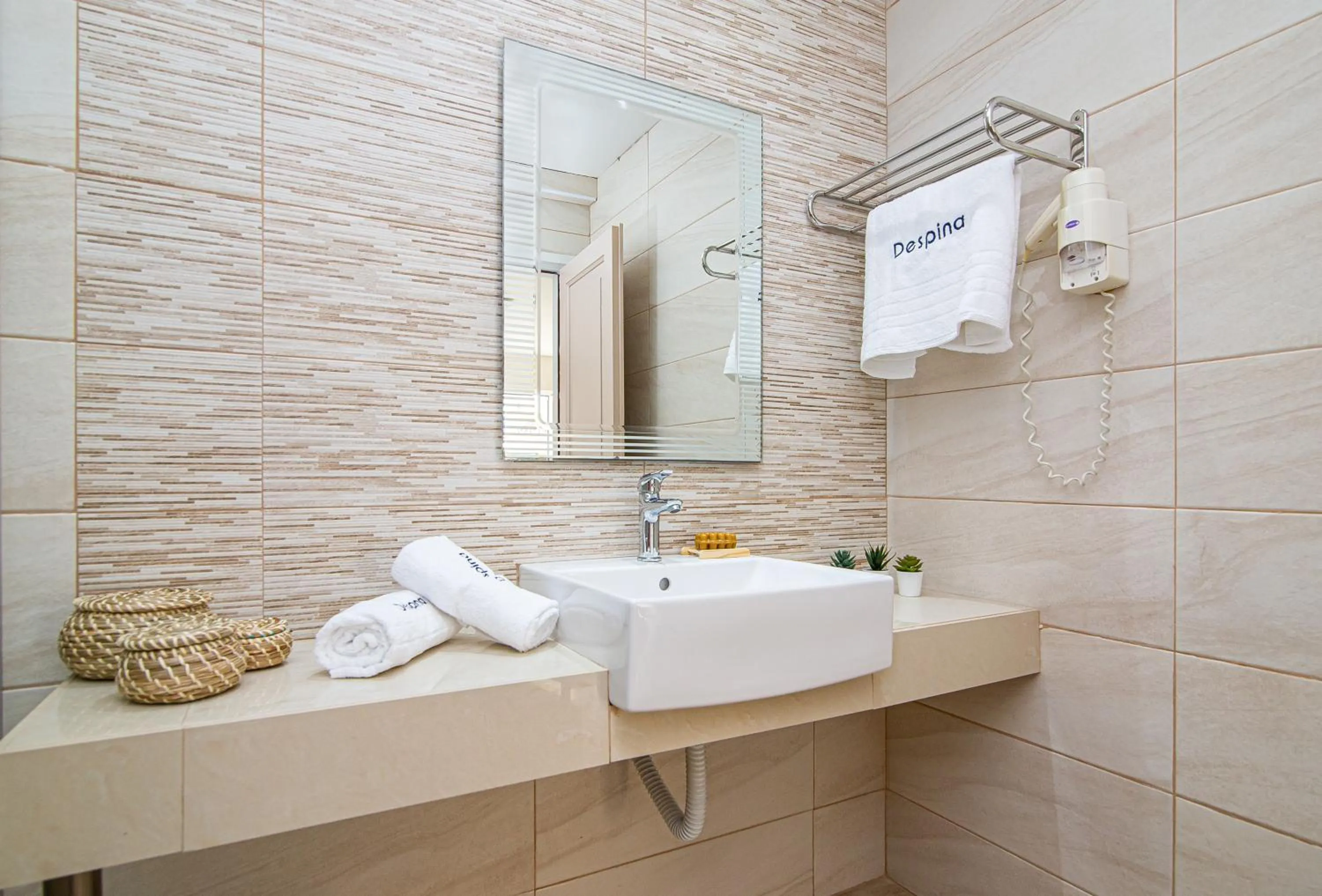 Bathroom in Despina Aparthotel by Philoxenia Hotel & SPA