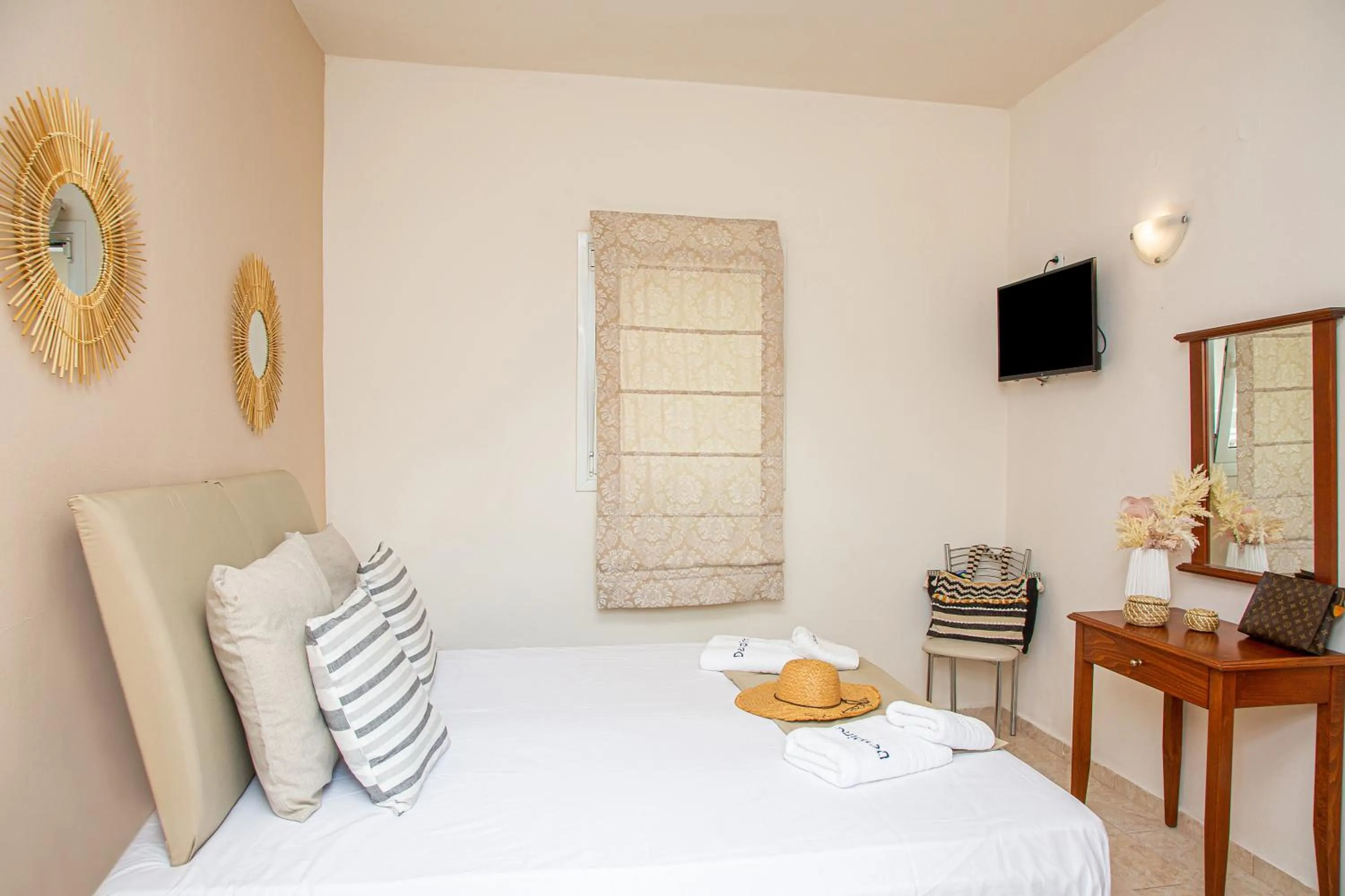 Photo of the whole room, Bed in Despina Aparthotel by Philoxenia Hotel & SPA