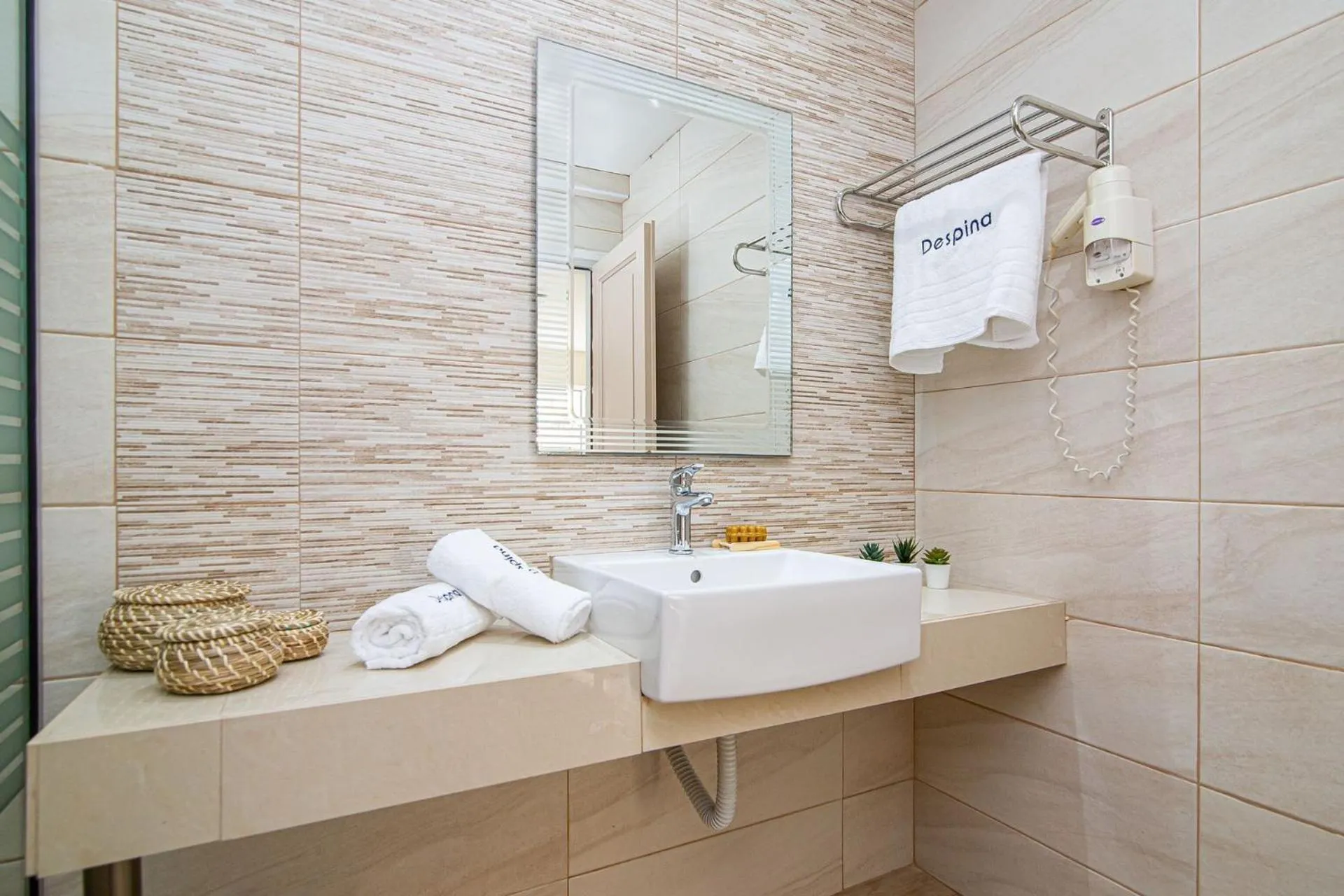 Bathroom in Despina Aparthotel by Philoxenia Hotel & SPA