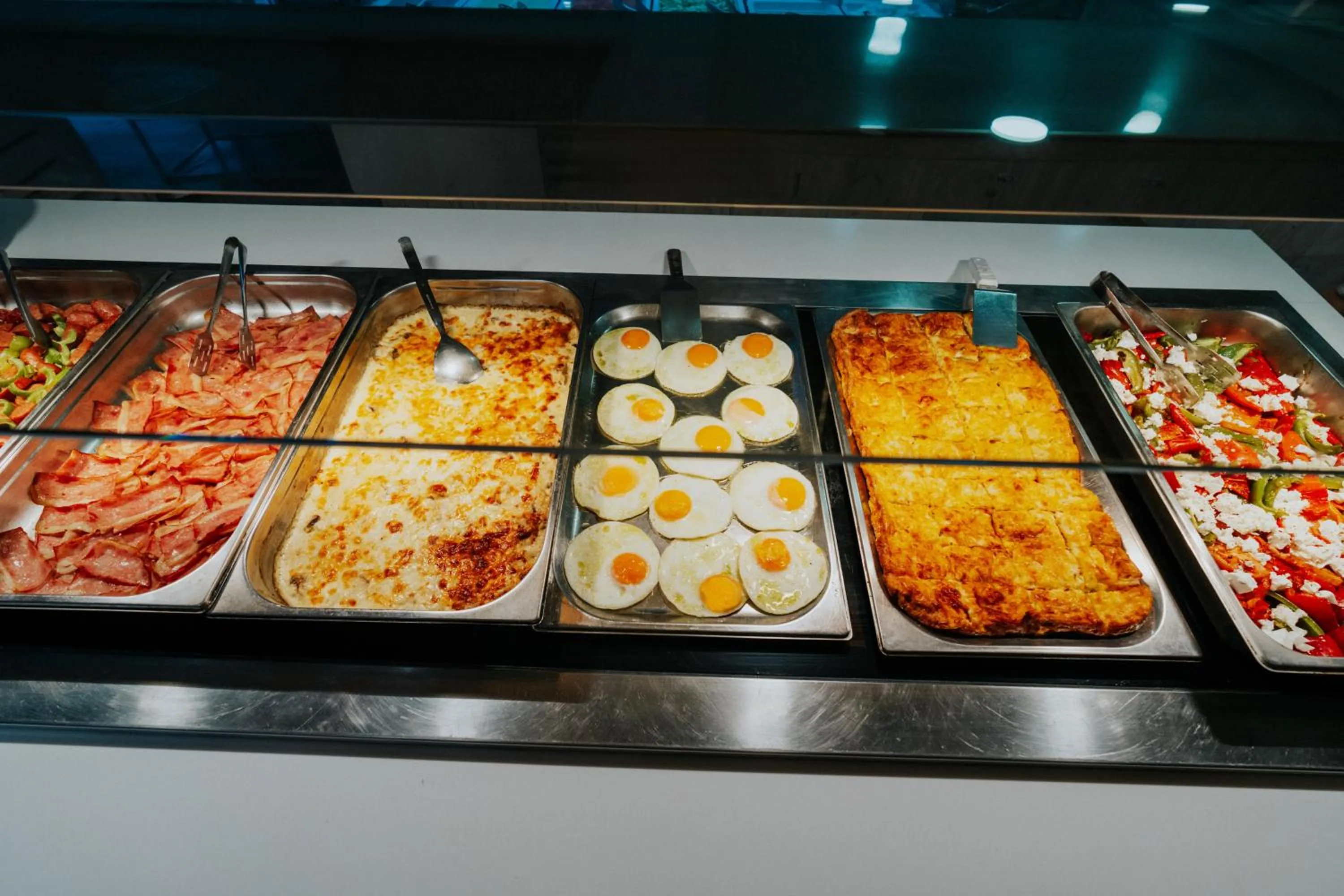 Buffet breakfast in Despina Aparthotel by Philoxenia Hotel & SPA