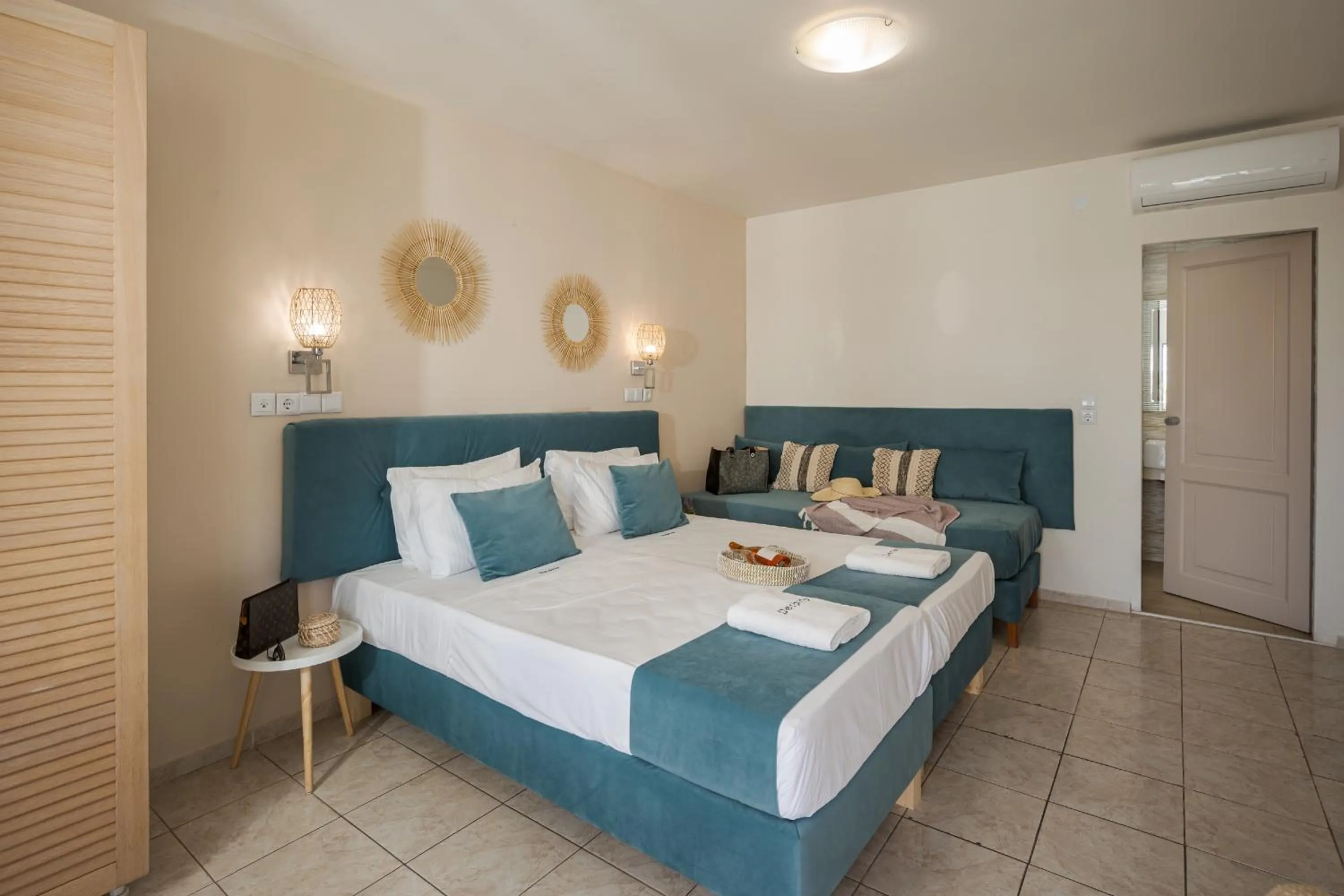 Photo of the whole room, Bed in Despina Aparthotel by Philoxenia Hotel & SPA