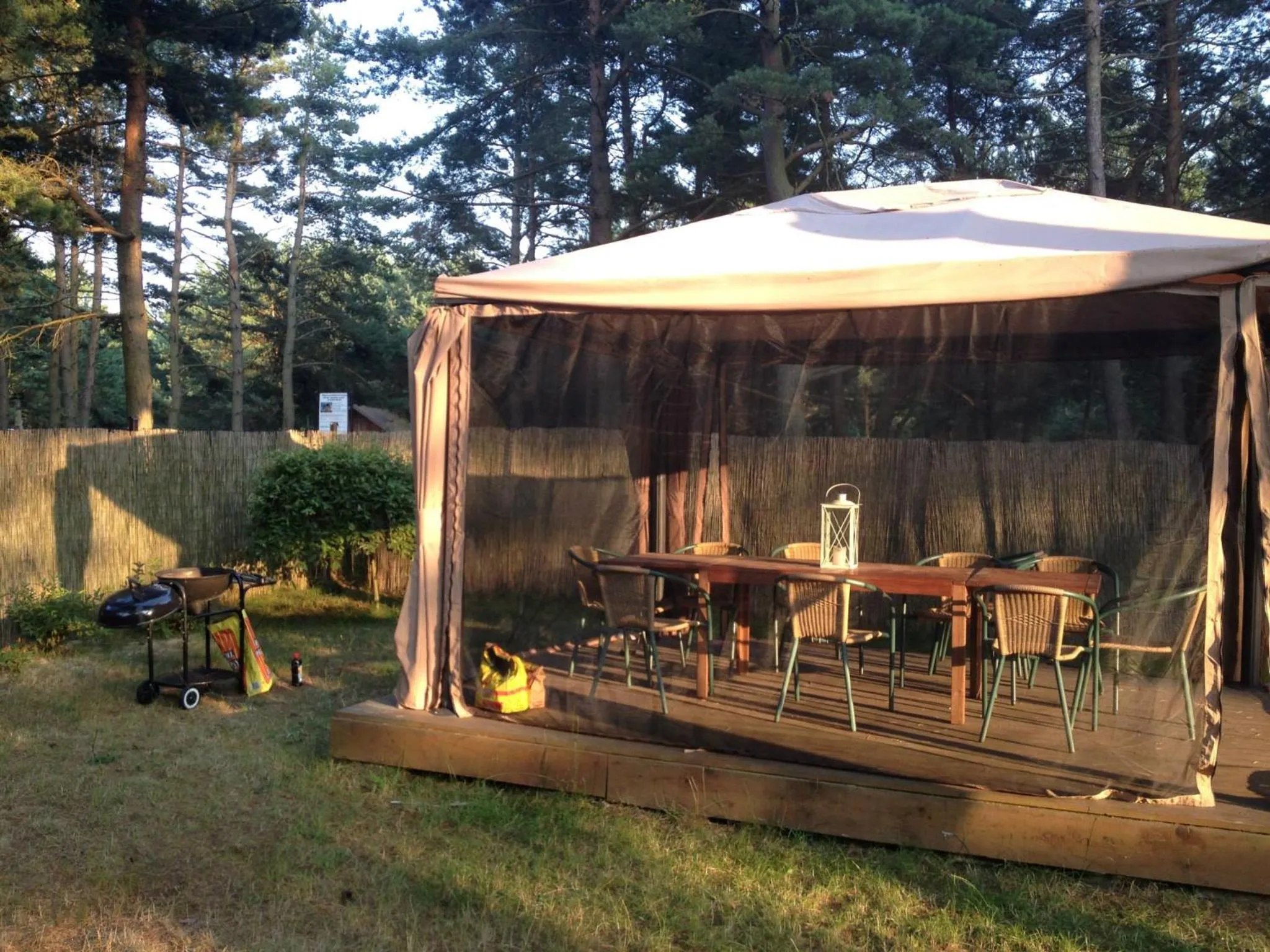 BBQ facilities in Willa Vinci Rozewie