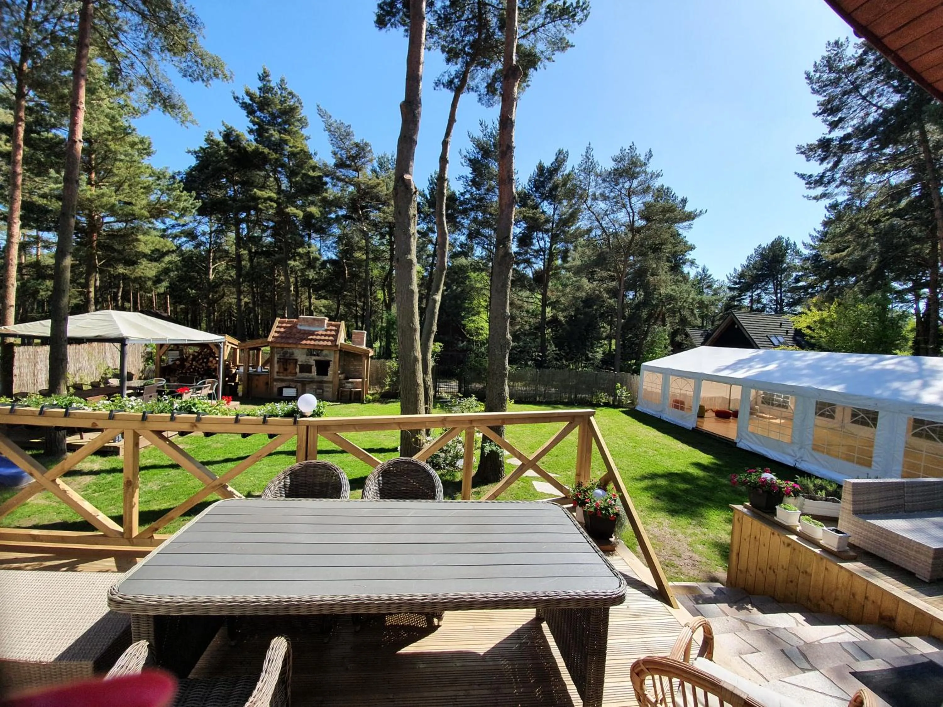 BBQ facilities in Willa Vinci Rozewie