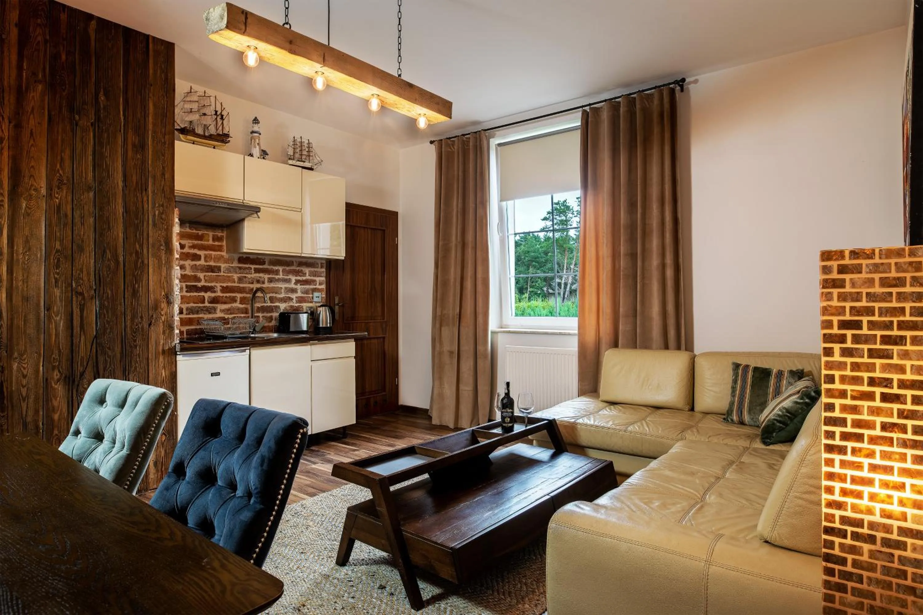 Kitchen or kitchenette in Willa Vinci Rozewie