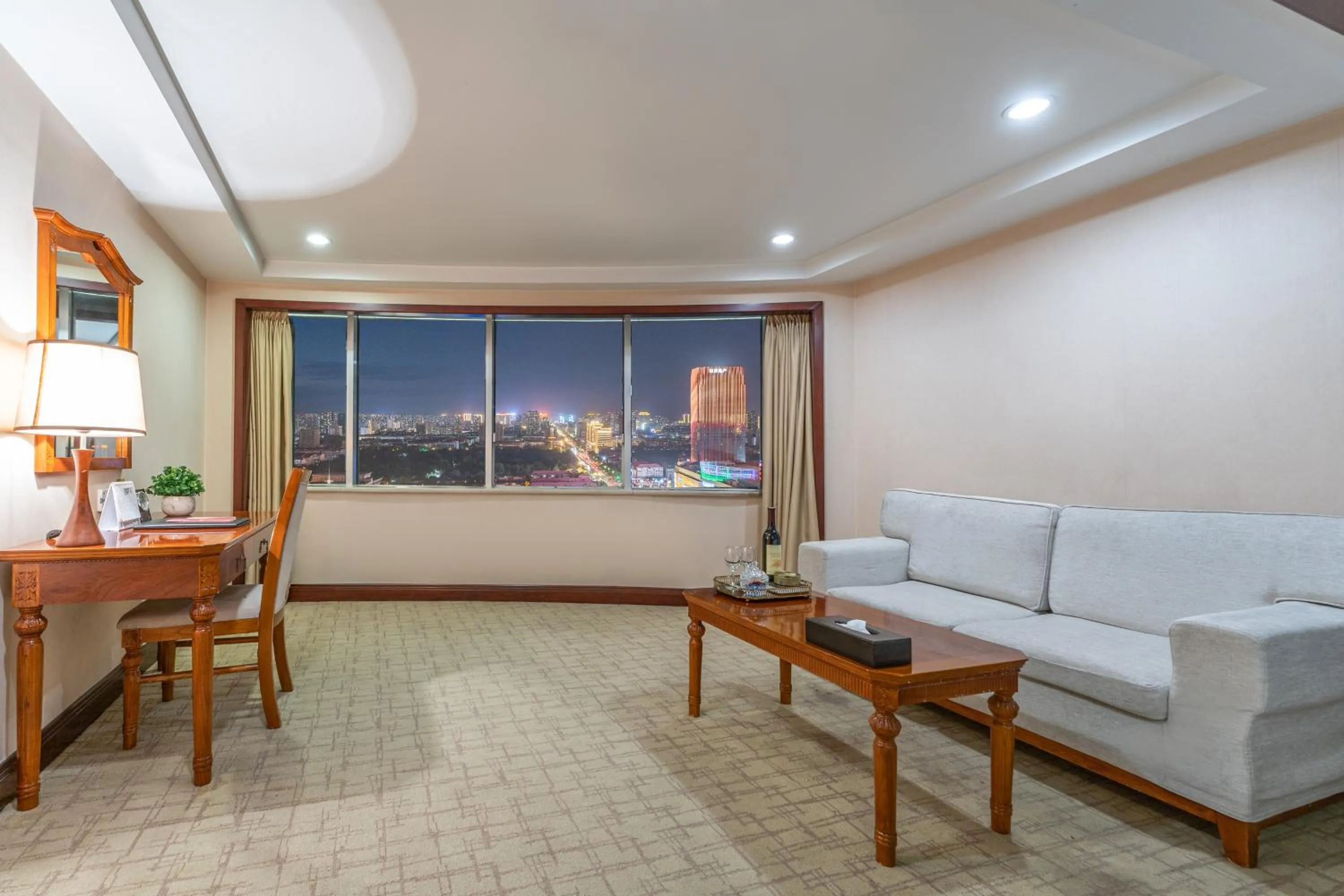 Seating area in Baoding Zhong Yin Hotel