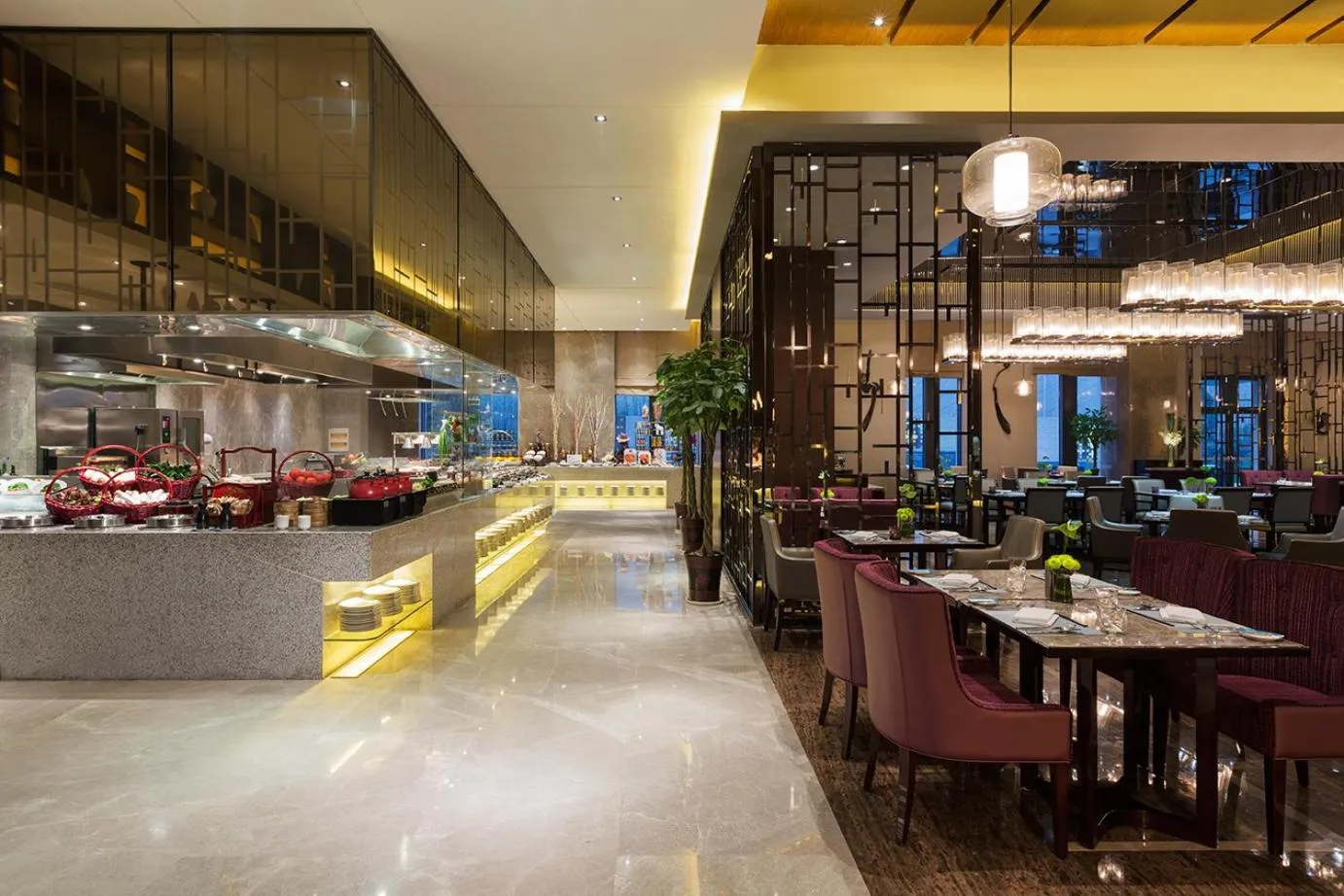 Restaurant/places to eat in Maanshan Wanda Realm Hotel