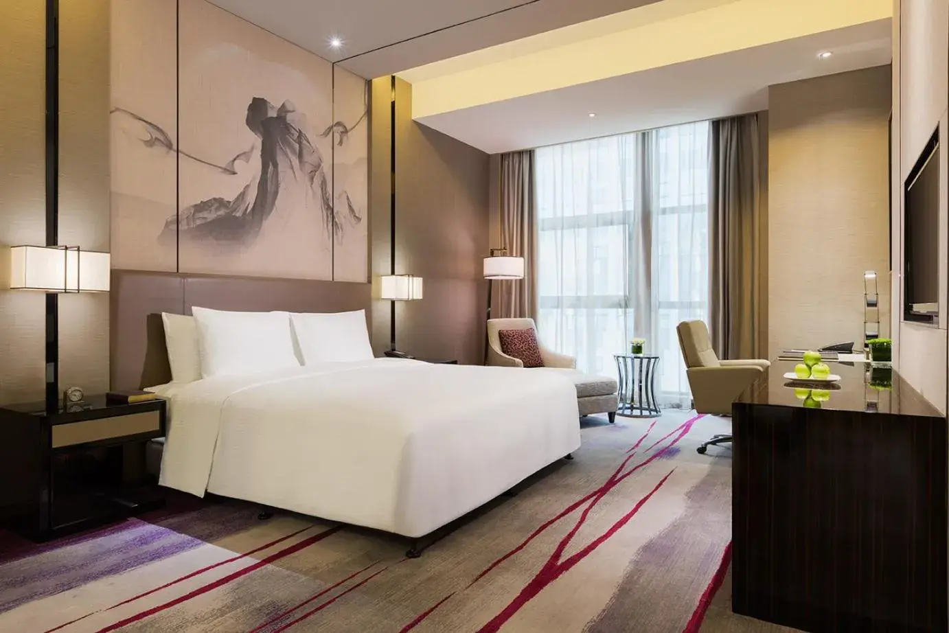 Deluxe King Room in Maanshan Wanda Realm Hotel Deluxe King Room in Maanshan Wanda Realm Hotel