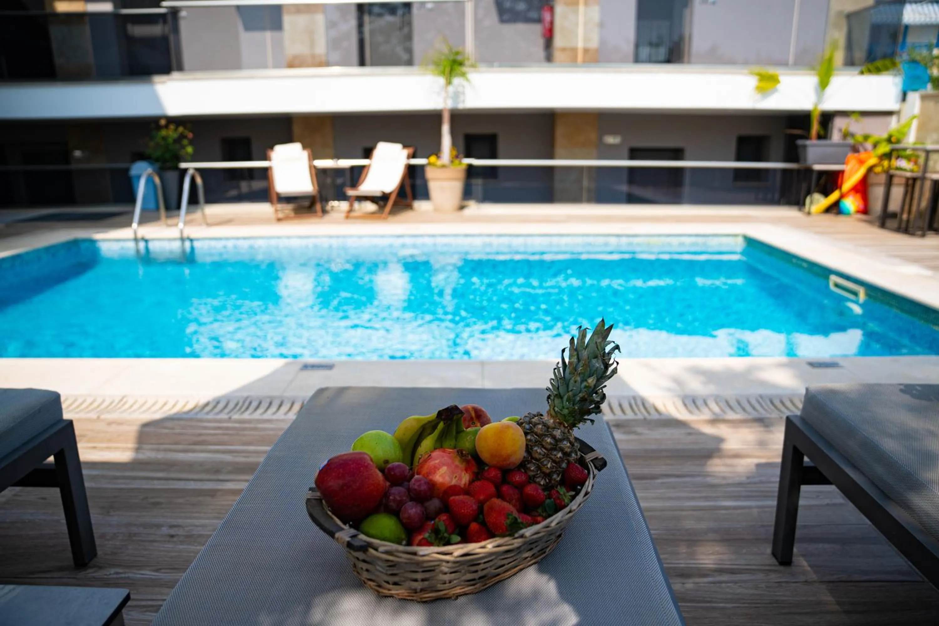 Swimming pool in Vellum Luxury Living