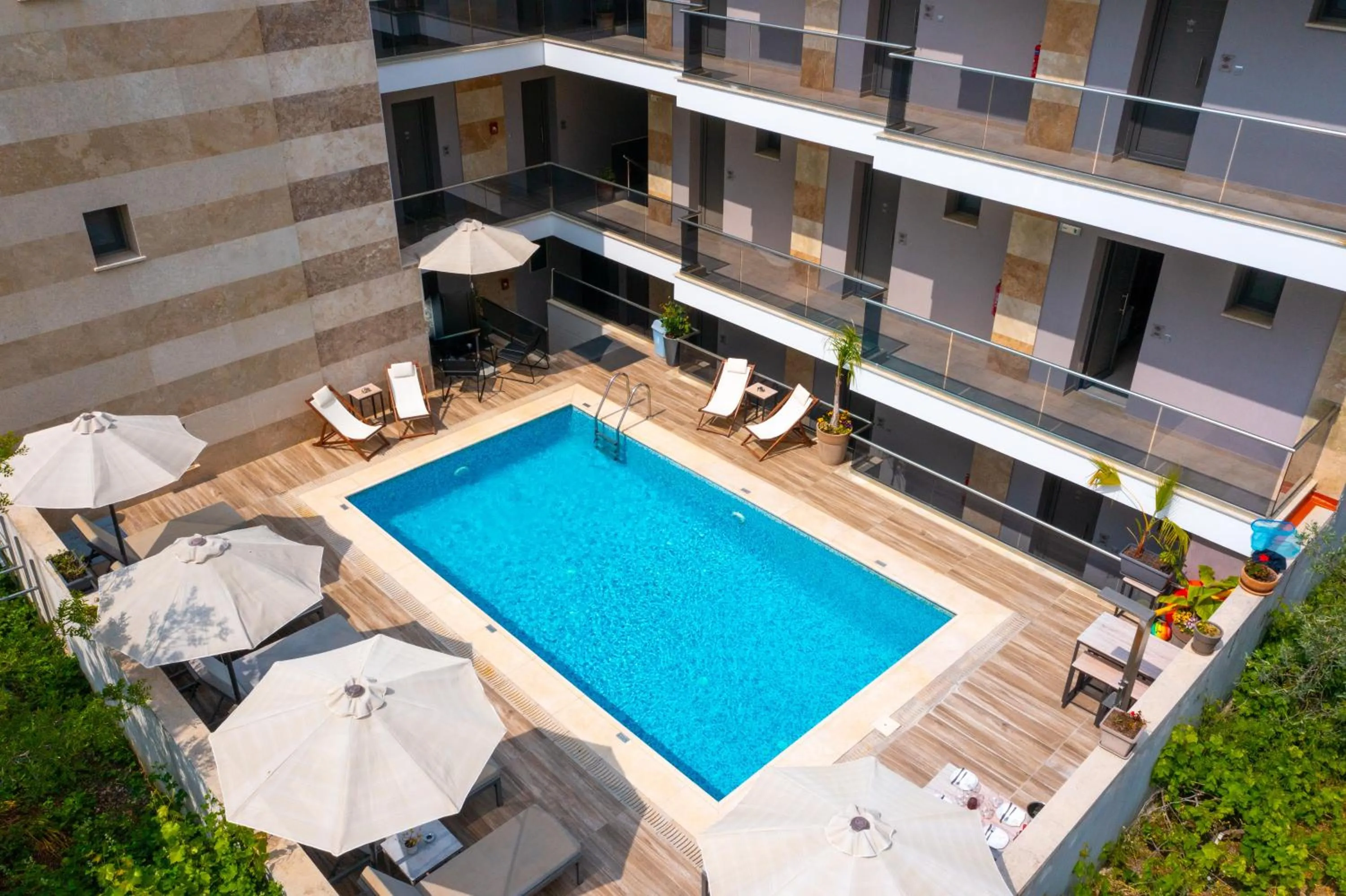 Pool view in Vellum Luxury Living