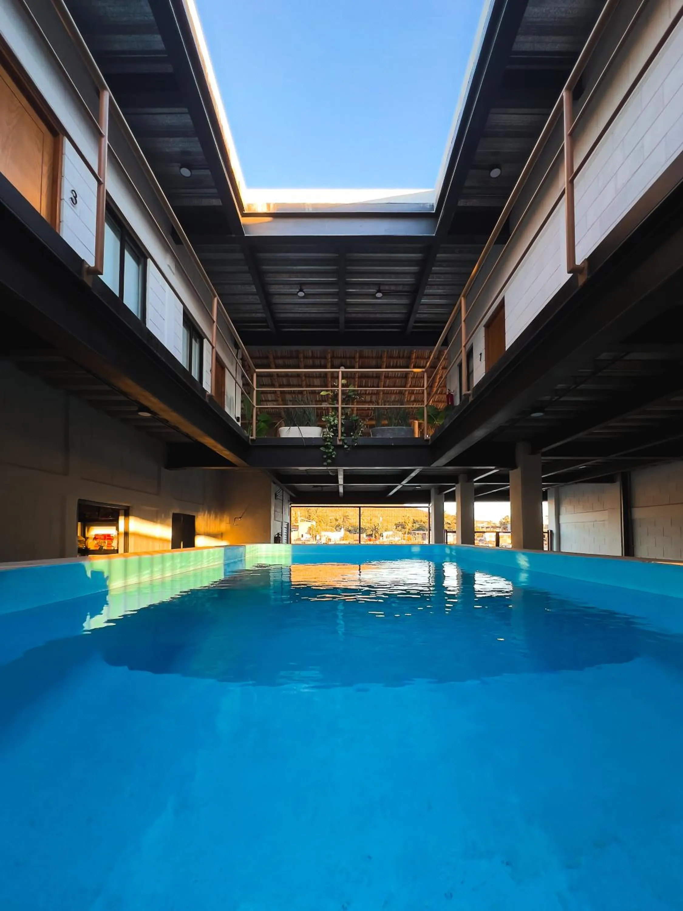 Pool view in Sealion Dive Center