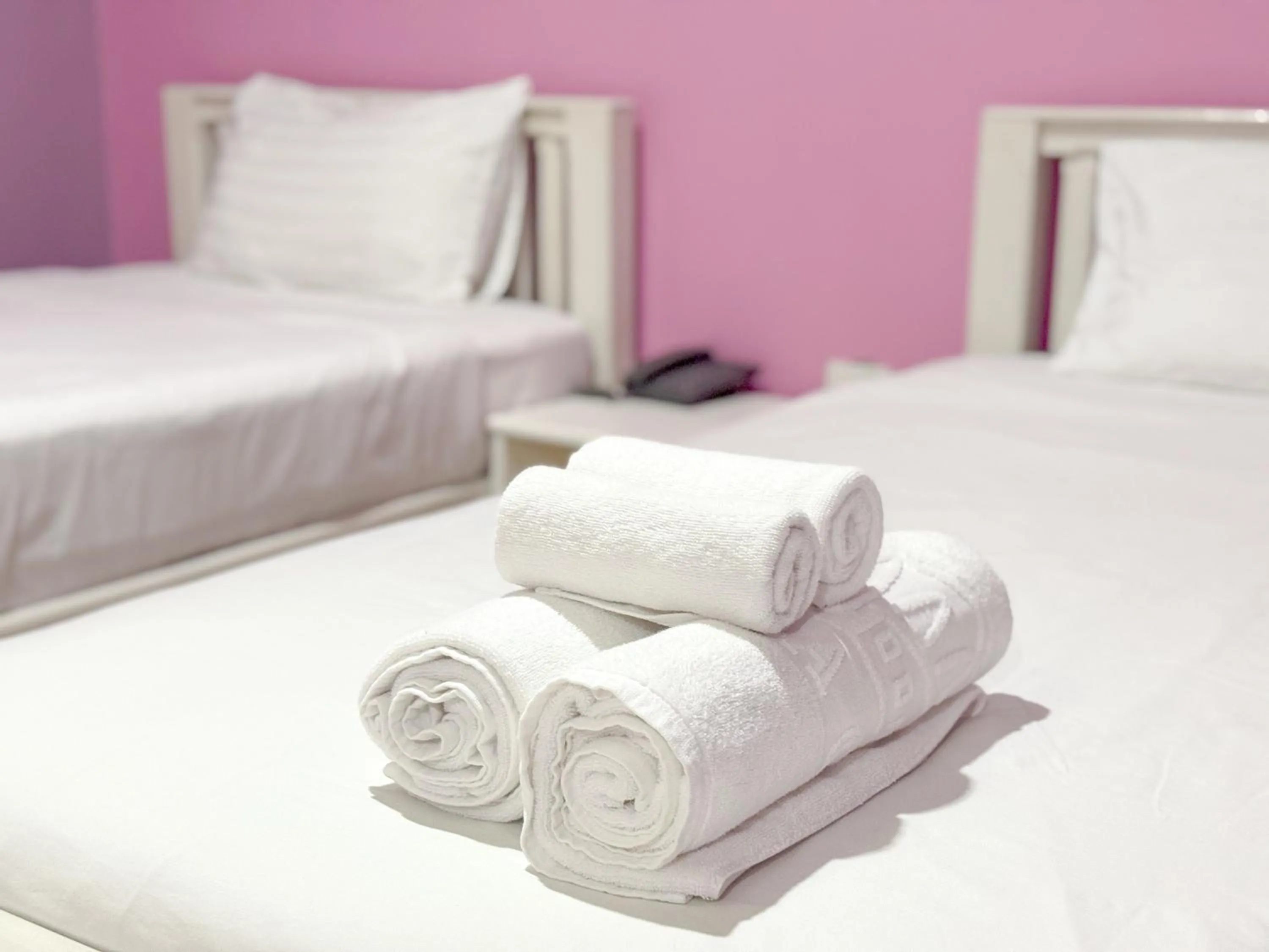 Bed in Grand Amazon Hotel