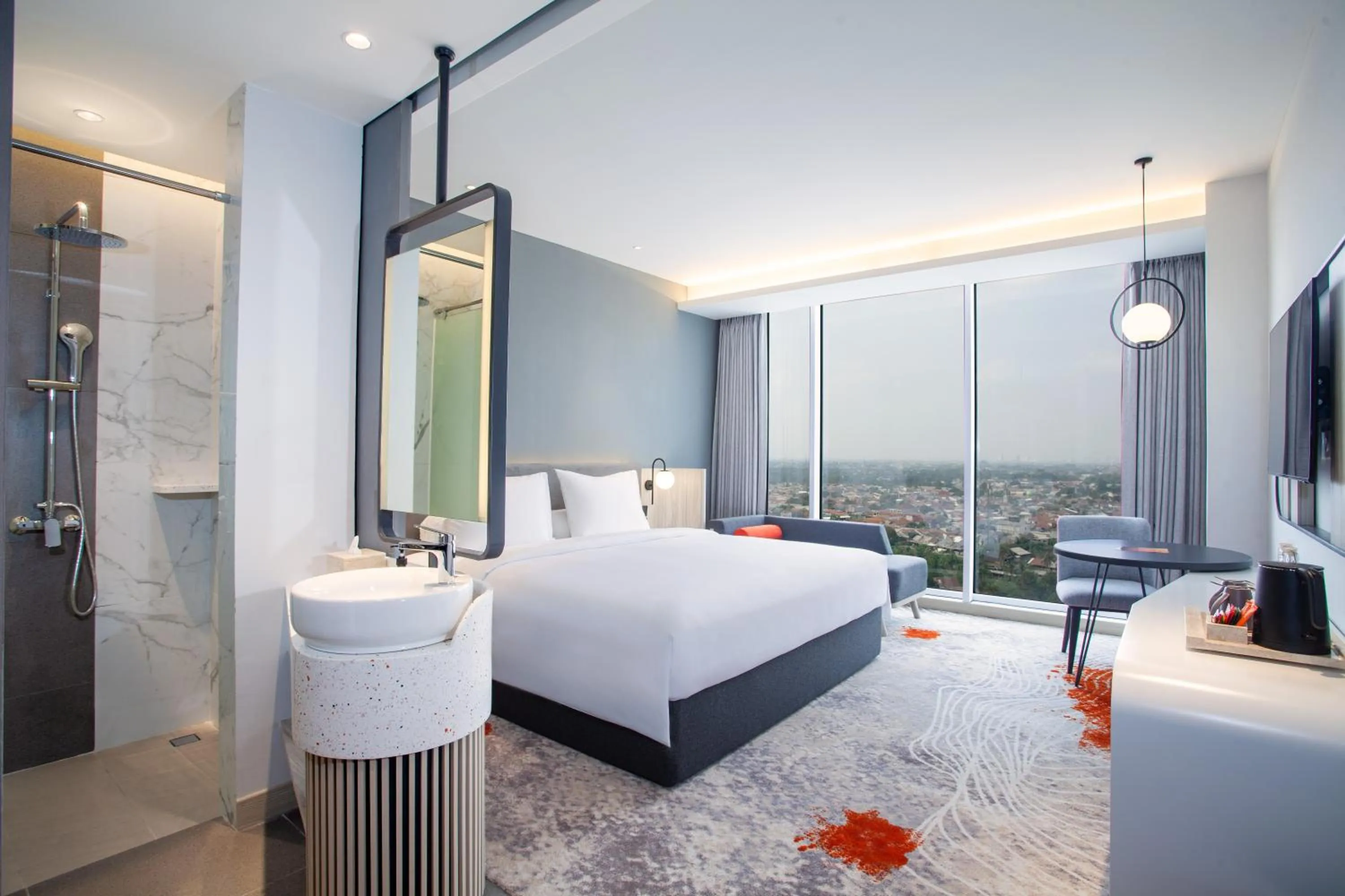 Bed in HARRIS Hotel & Convention Cibinong City Mall Bogor