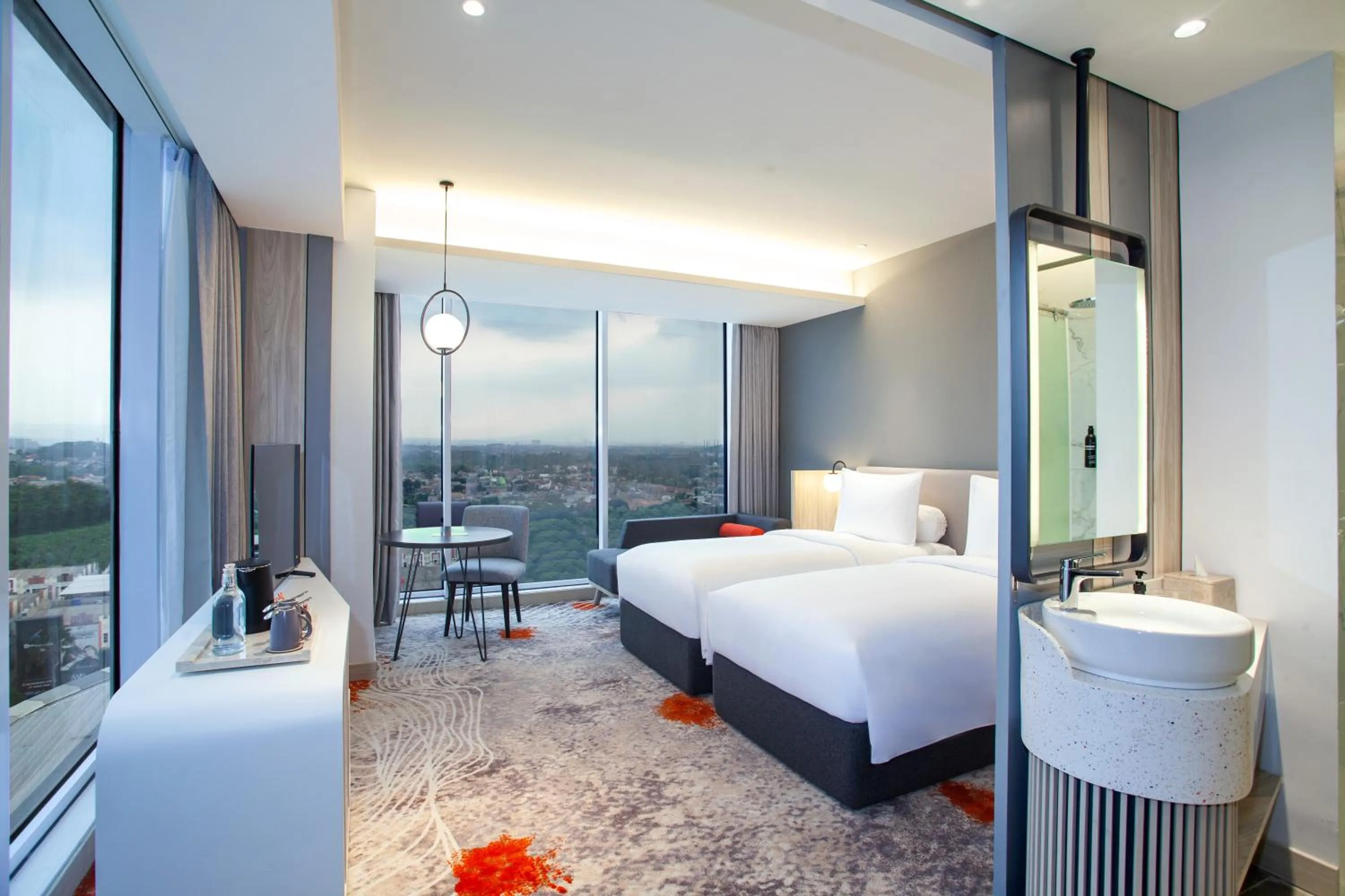 Bed in HARRIS Hotel & Convention Cibinong City Mall Bogor