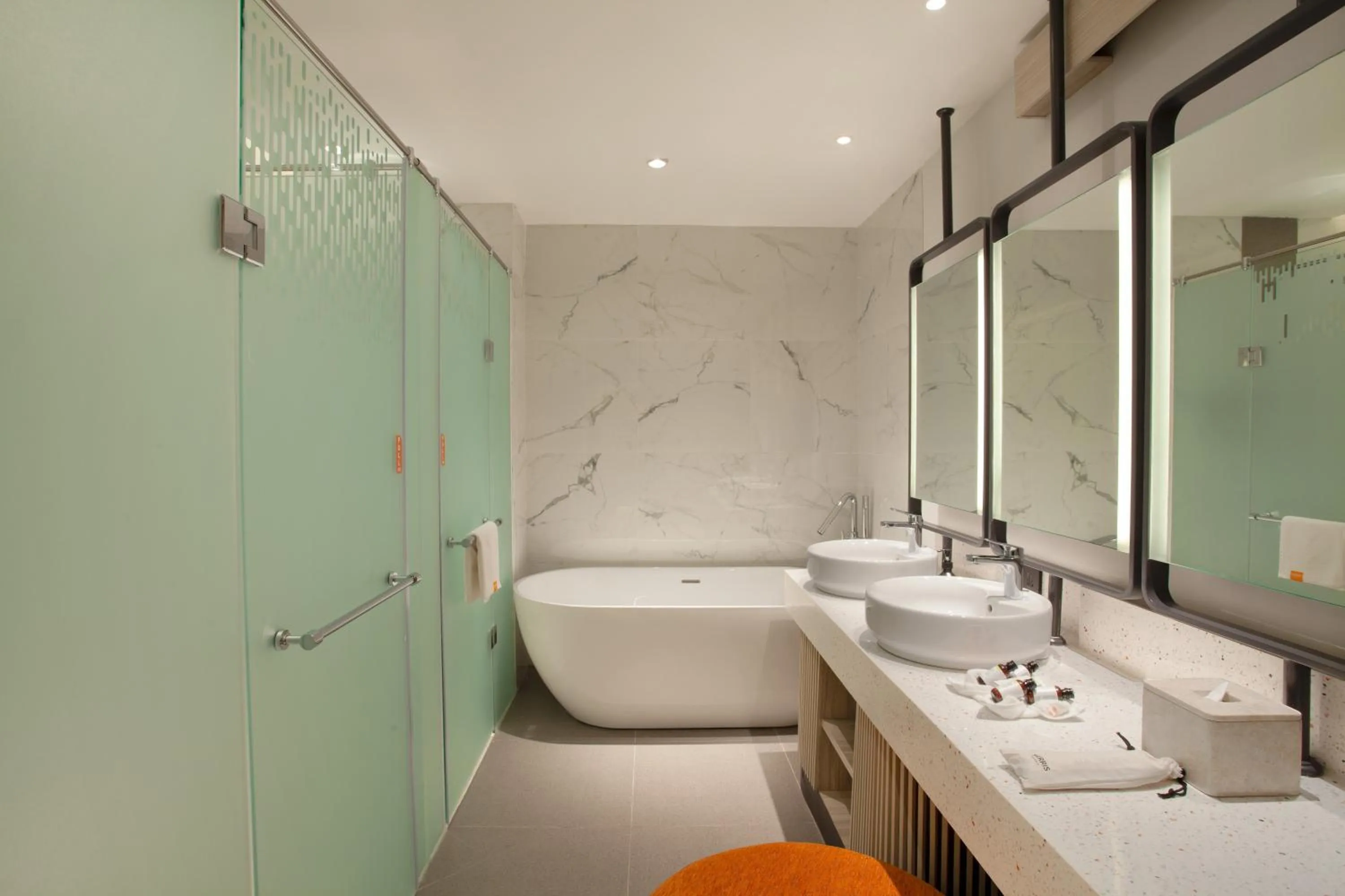 Bathroom in HARRIS Hotel & Convention Cibinong City Mall Bogor