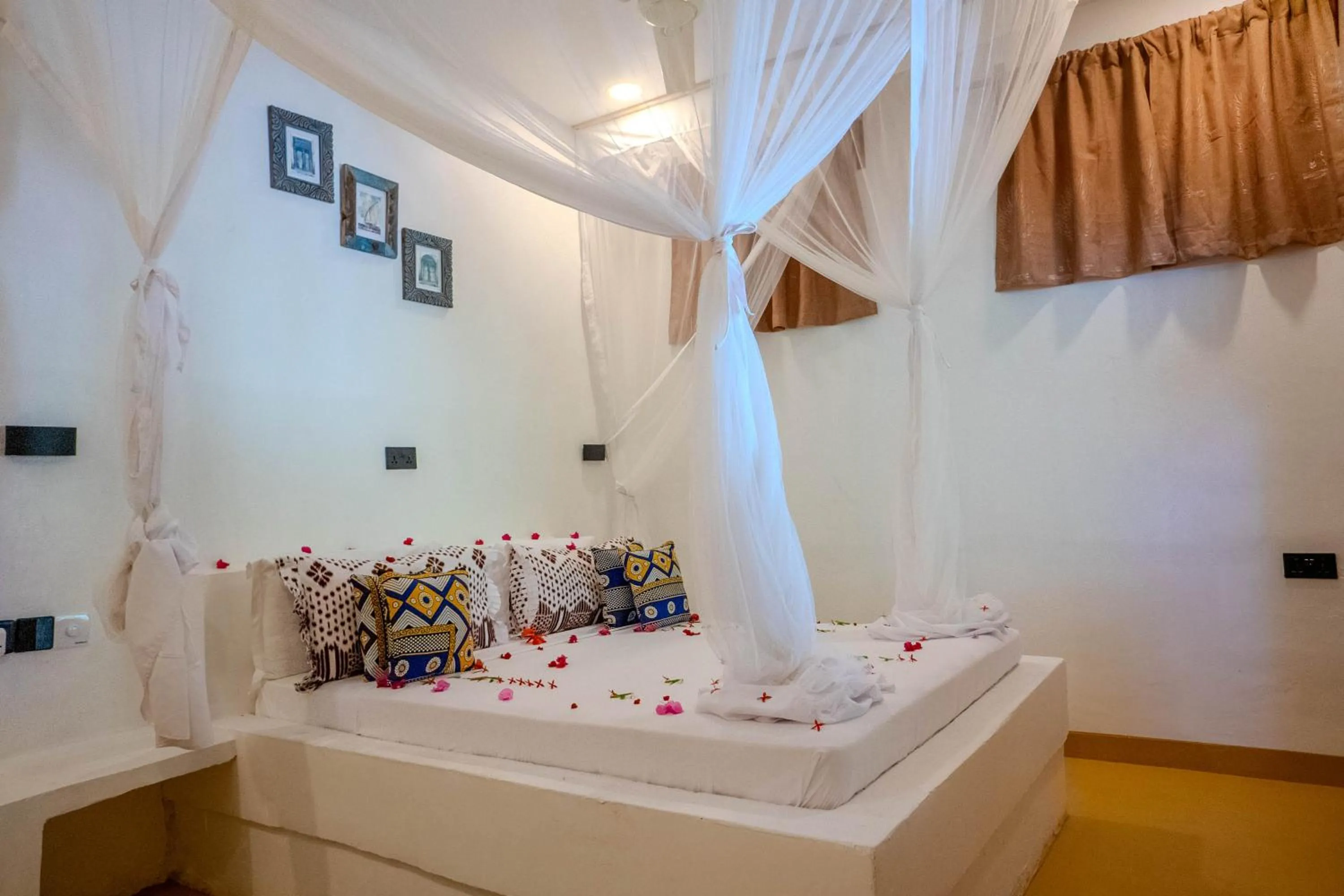 Bed in Bahati Villa