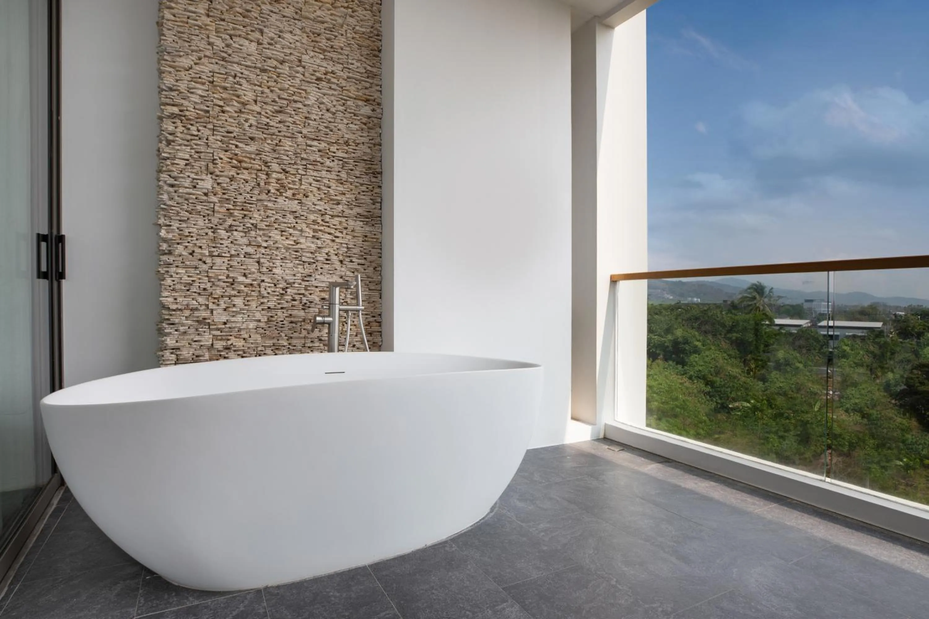 Balcony/Terrace in Elite Atoll Serviced Apartments Phuket