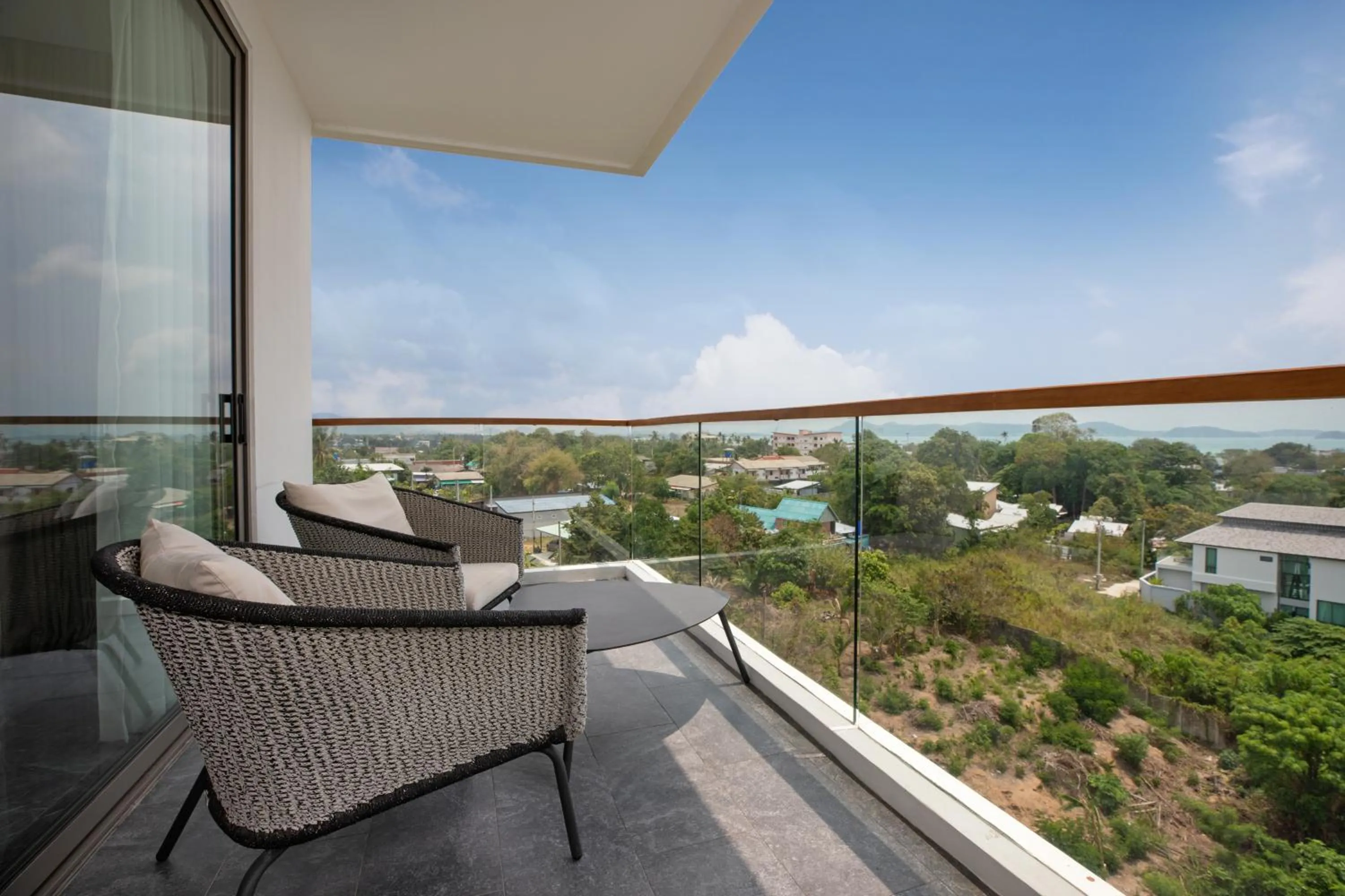 Balcony/Terrace in Elite Atoll Serviced Apartments Phuket