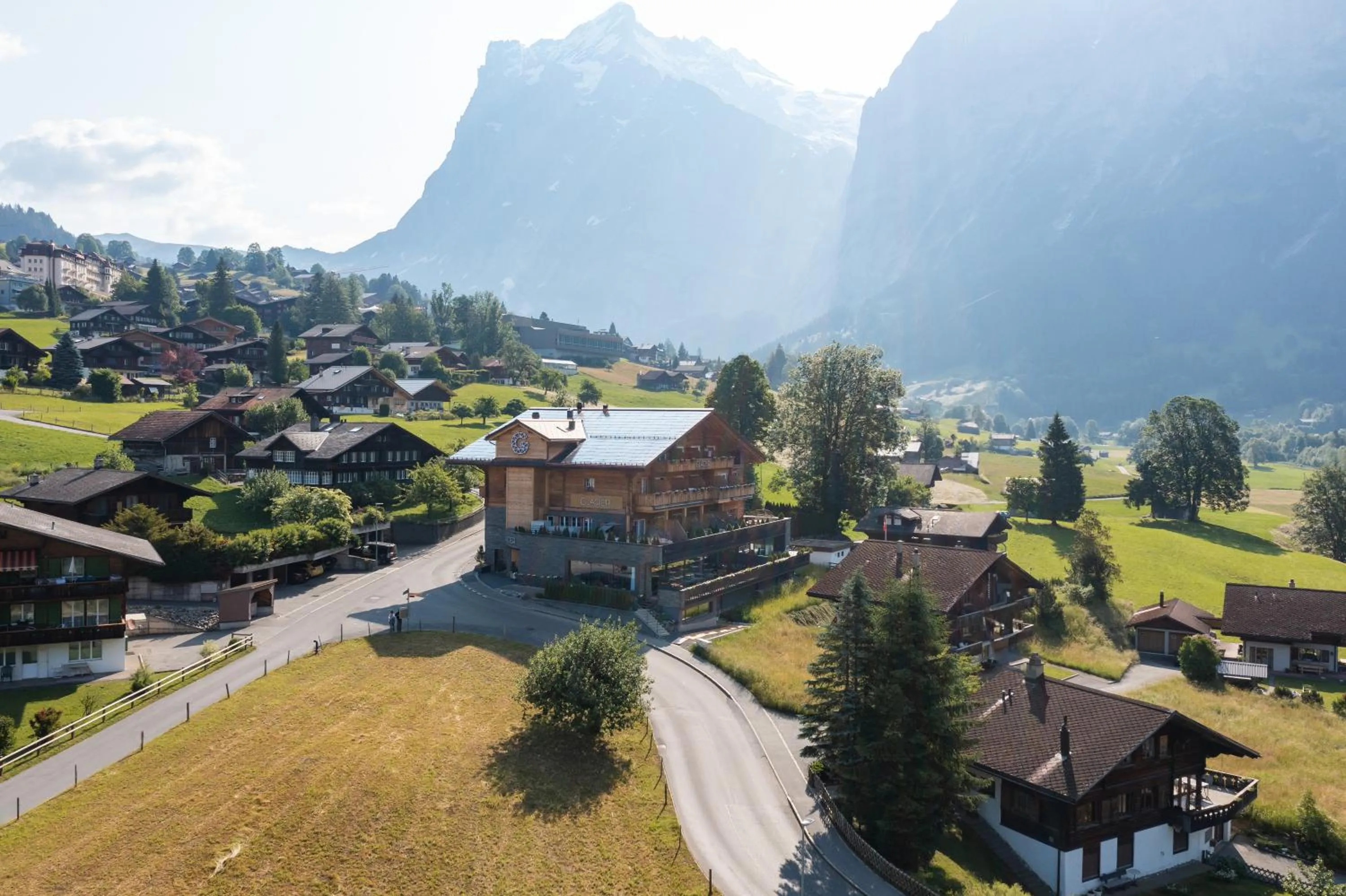 Property building in Boutique Hotel Glacier
