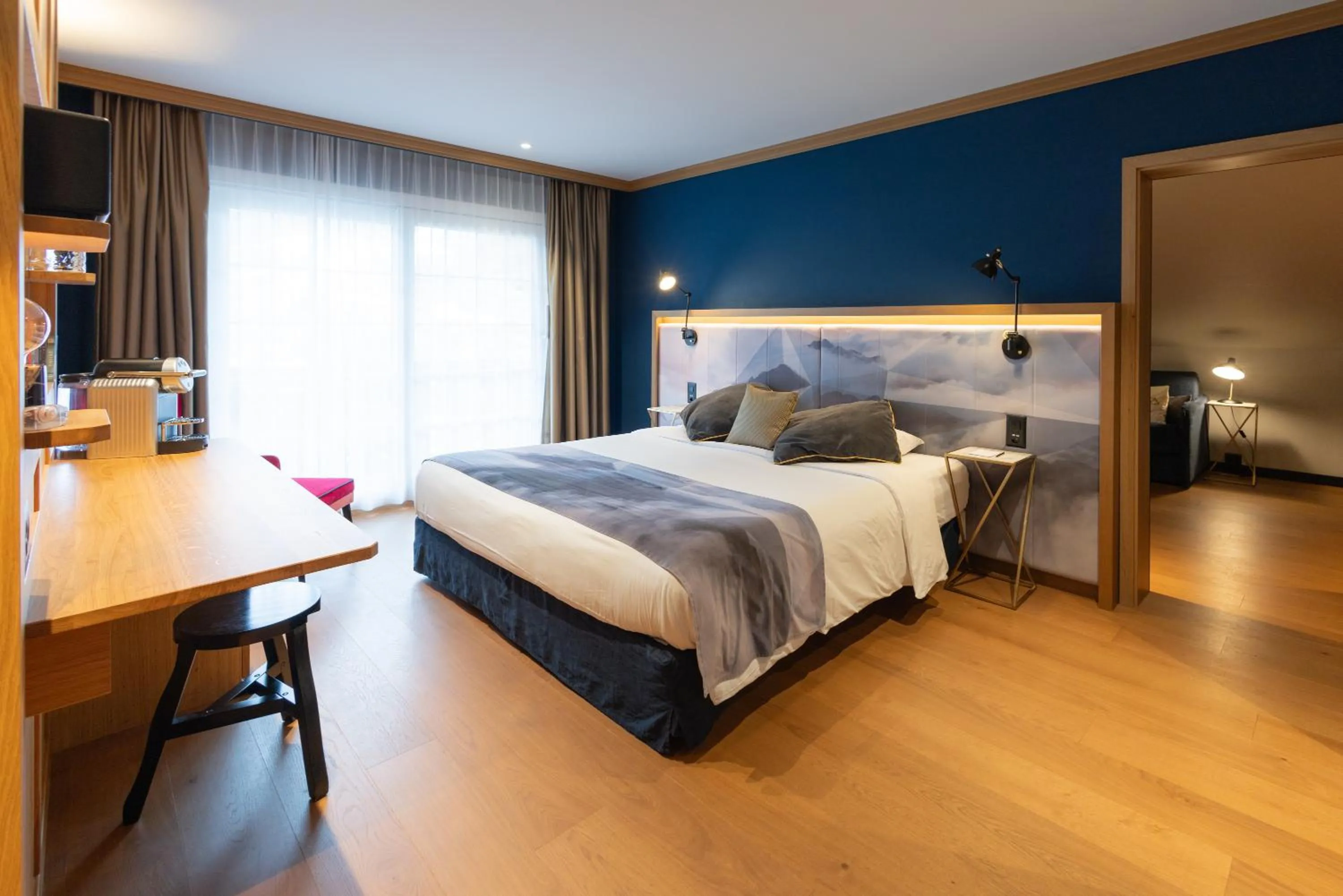 Bed in Boutique Hotel Glacier