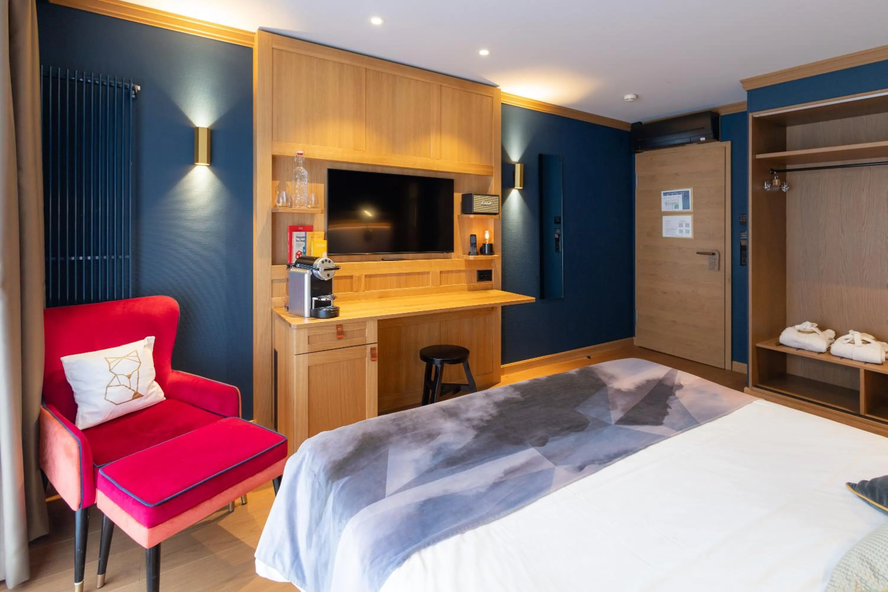 Bed in Boutique Hotel Glacier