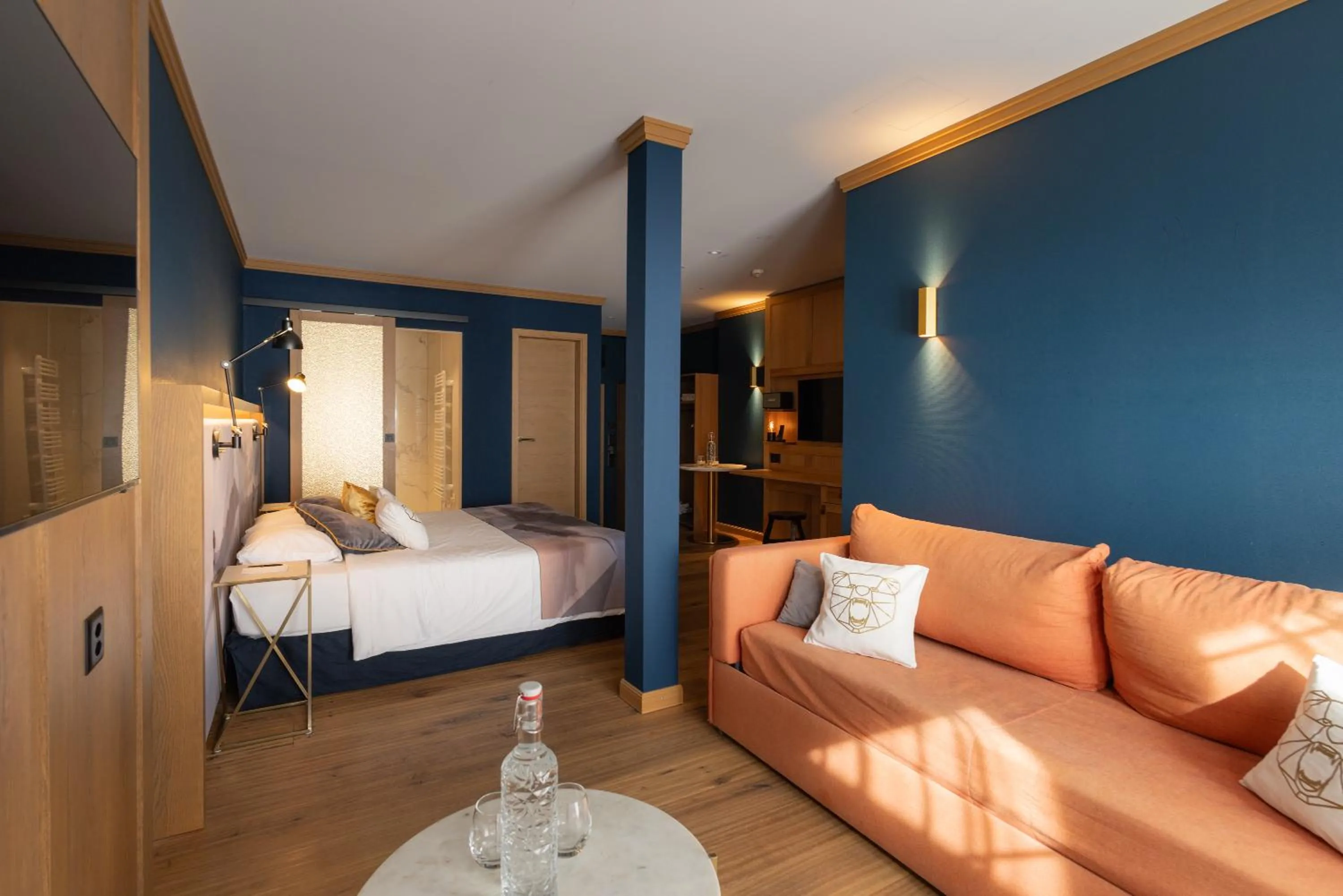 Bed in Boutique Hotel Glacier