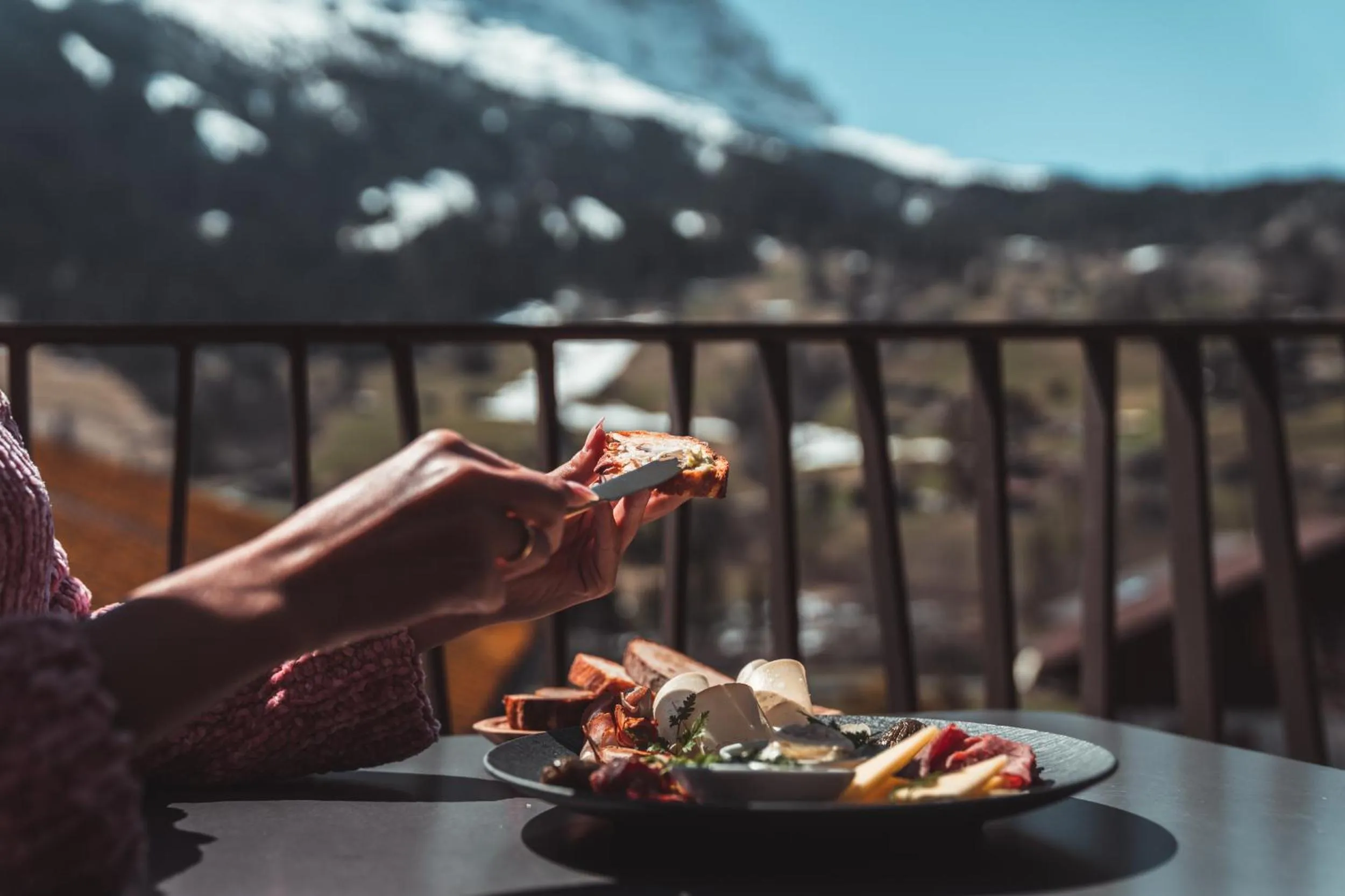 Food in Boutique Hotel Glacier