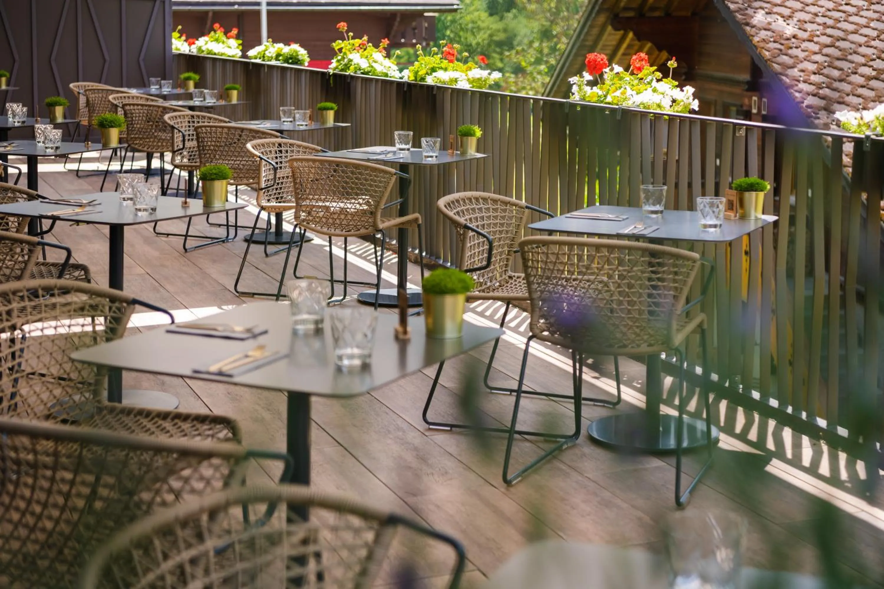 Balcony/Terrace in Boutique Hotel Glacier
