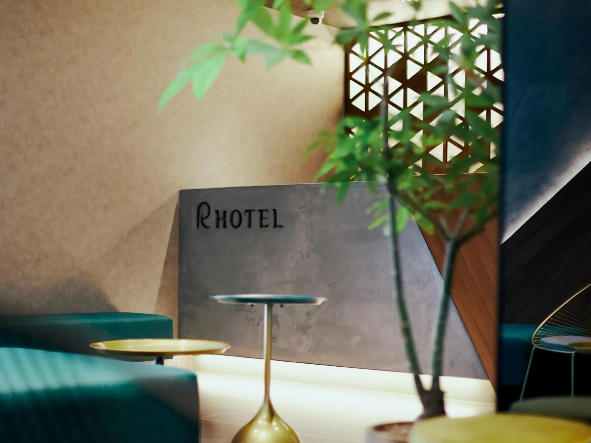 Seating area in R Hotel Kansai Airport