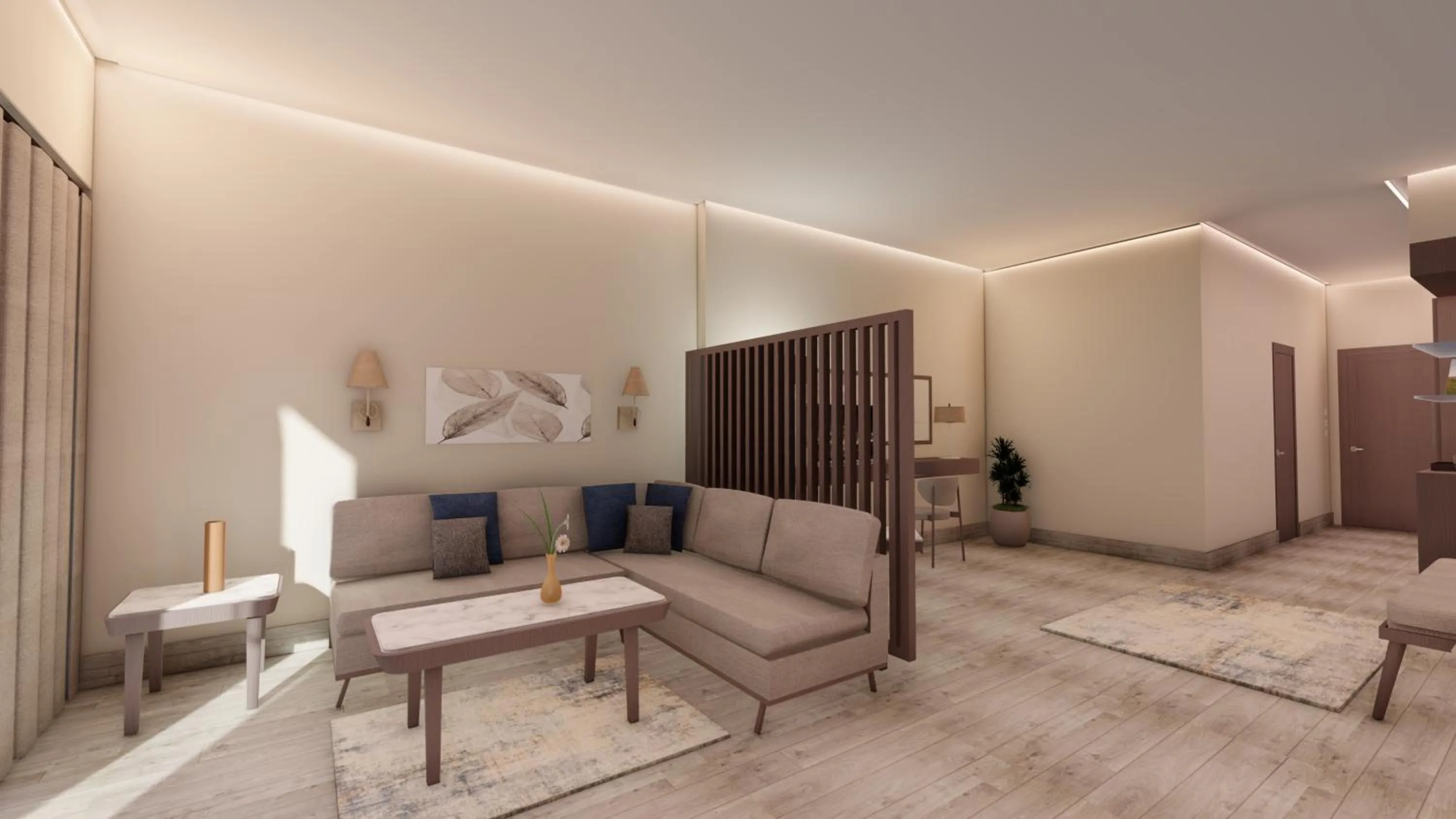 Living room in JAZ Elite Asteria