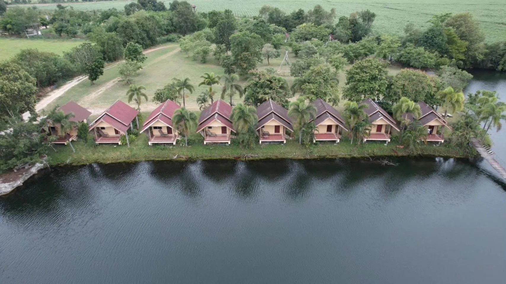 Lake view in Khao Yai Lake Hill Resort