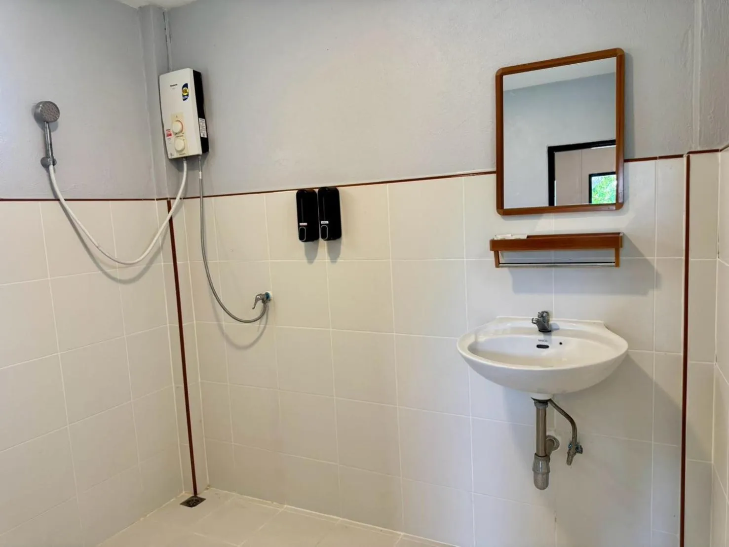 Shower in Khao Yai Lake Hill Resort