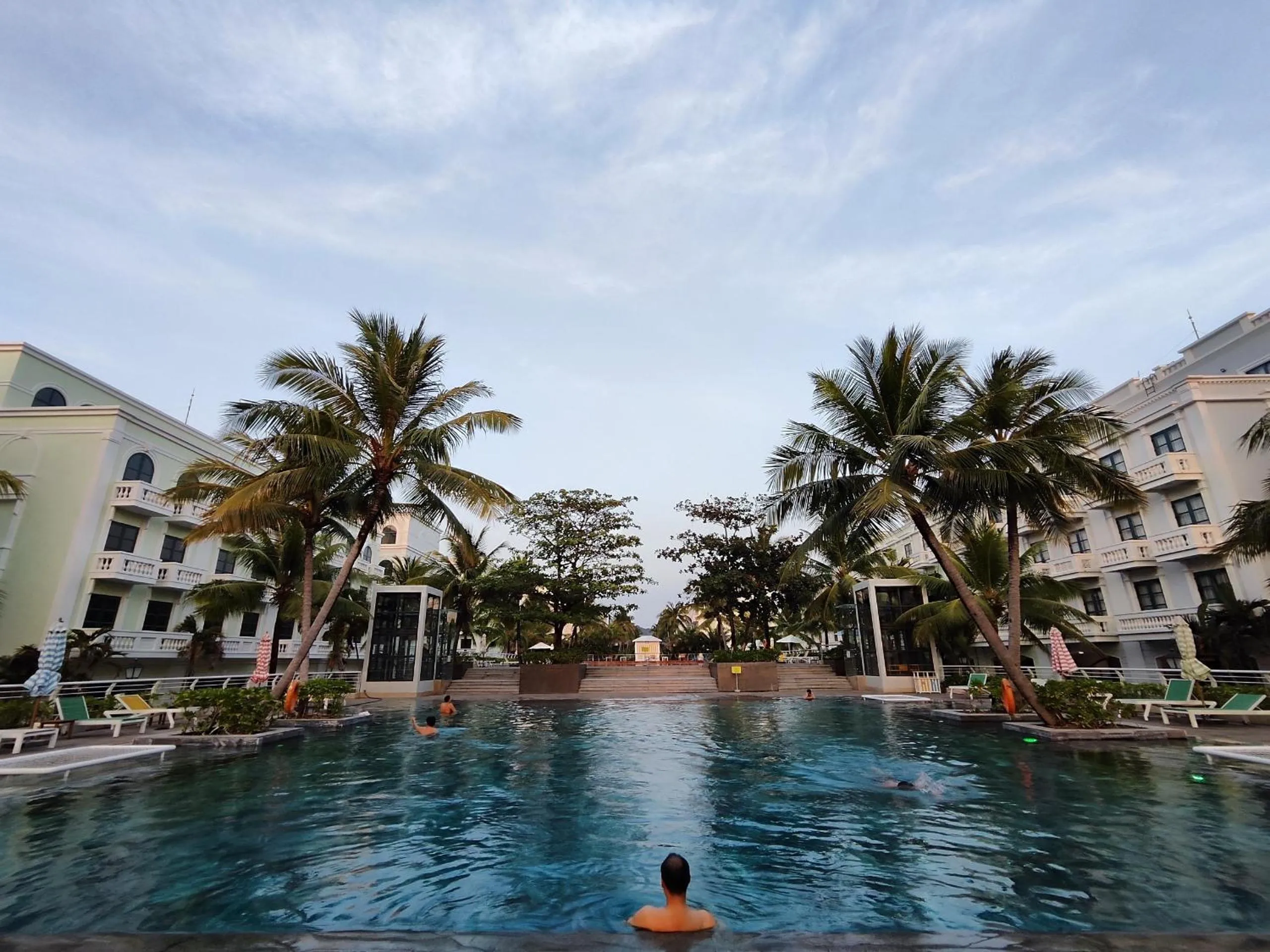 Swimming pool in Stella Marina Boutique Hotel