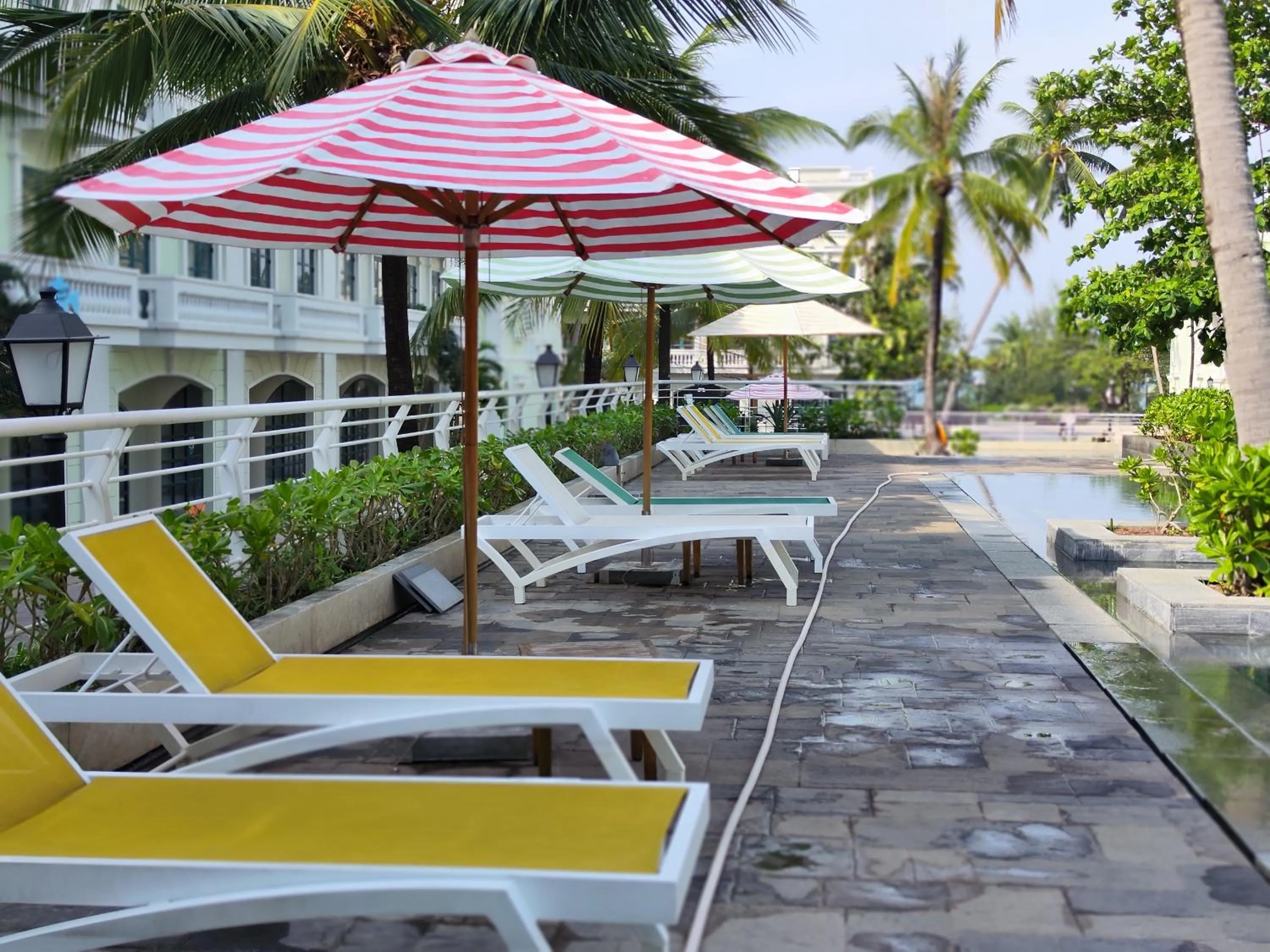 Swimming pool in Stella Marina Boutique Hotel