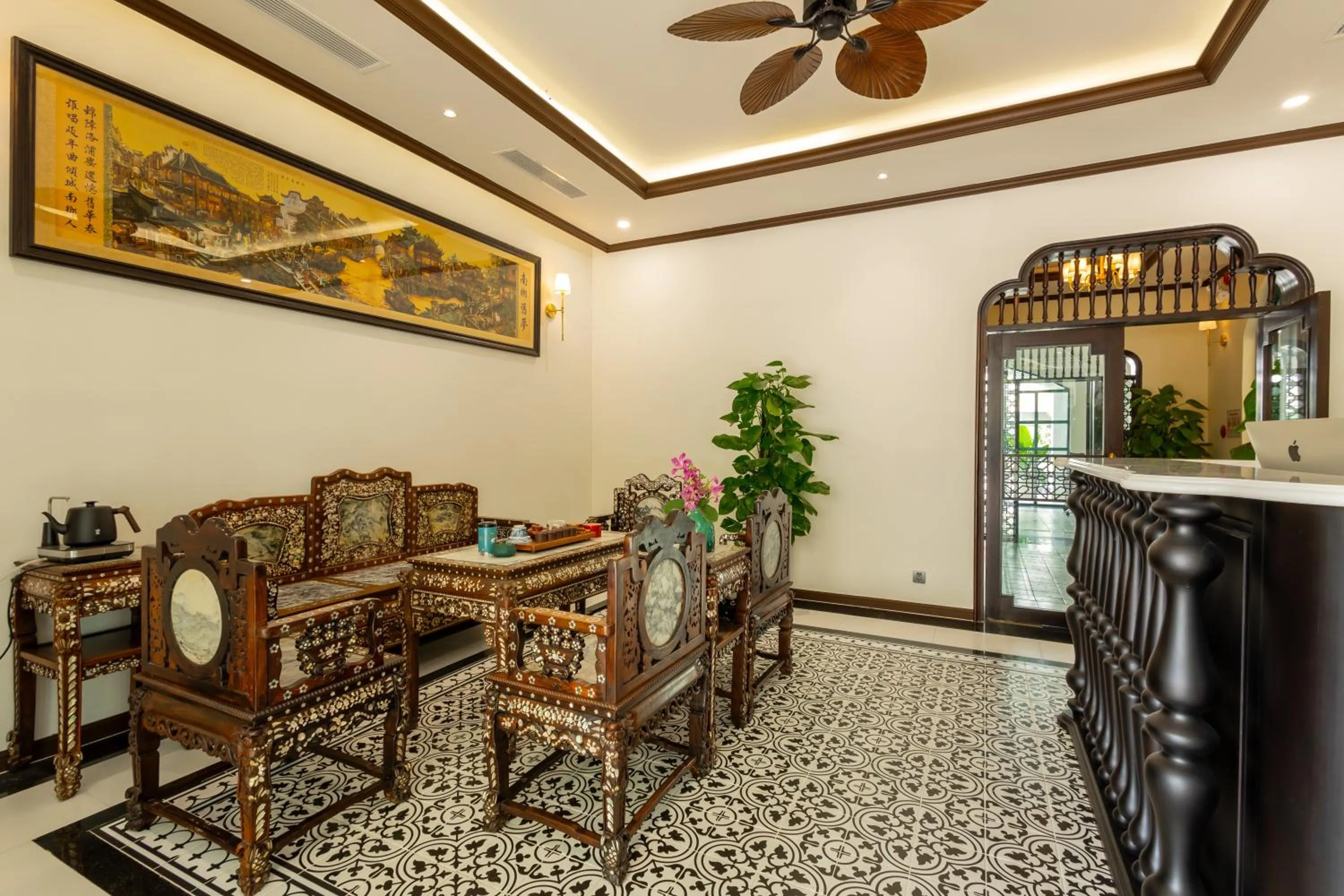 Lobby or reception in Stella Marina Boutique Hotel