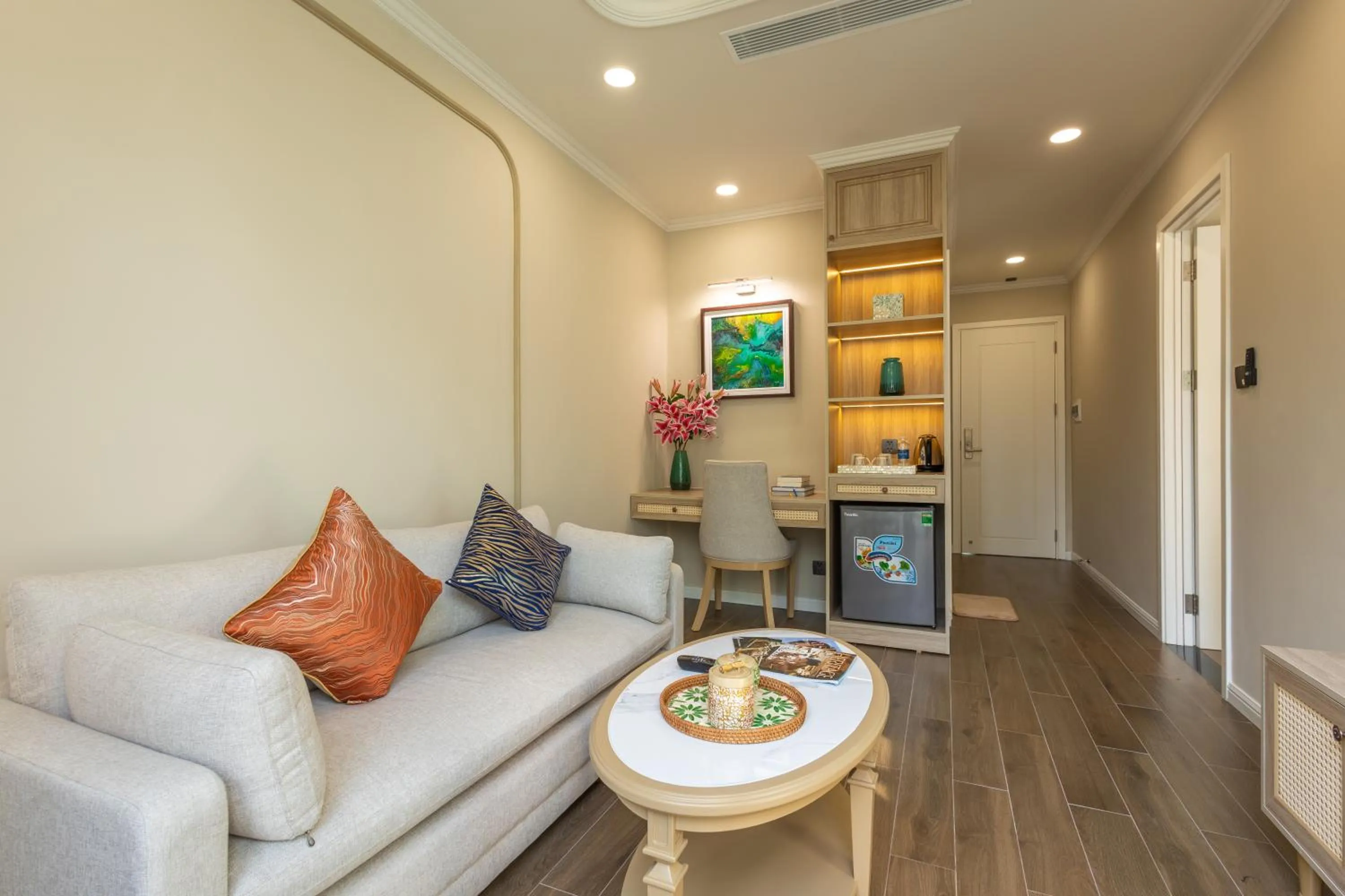 Living room in Stella Marina Boutique Hotel