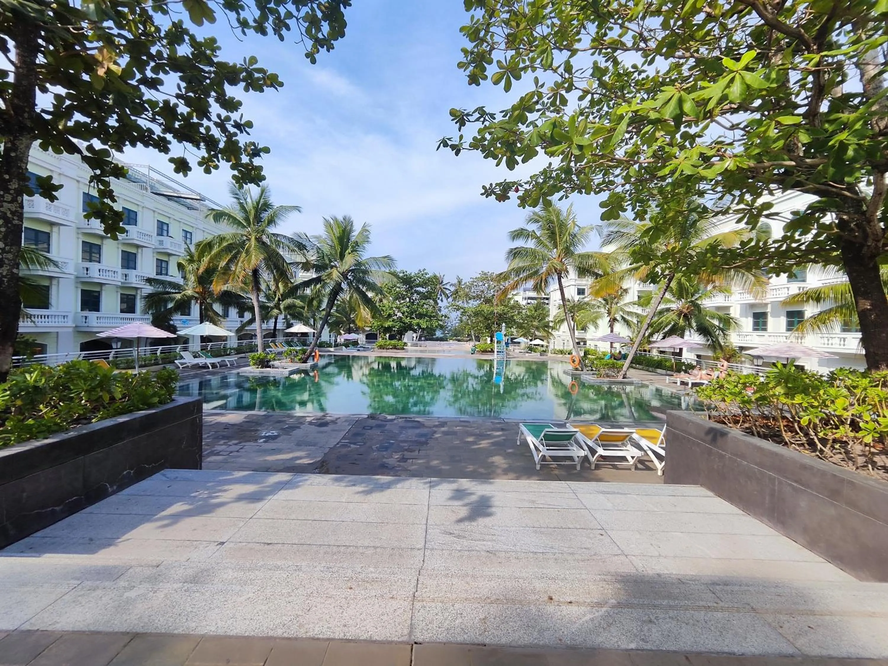Swimming pool in Stella Marina Boutique Hotel