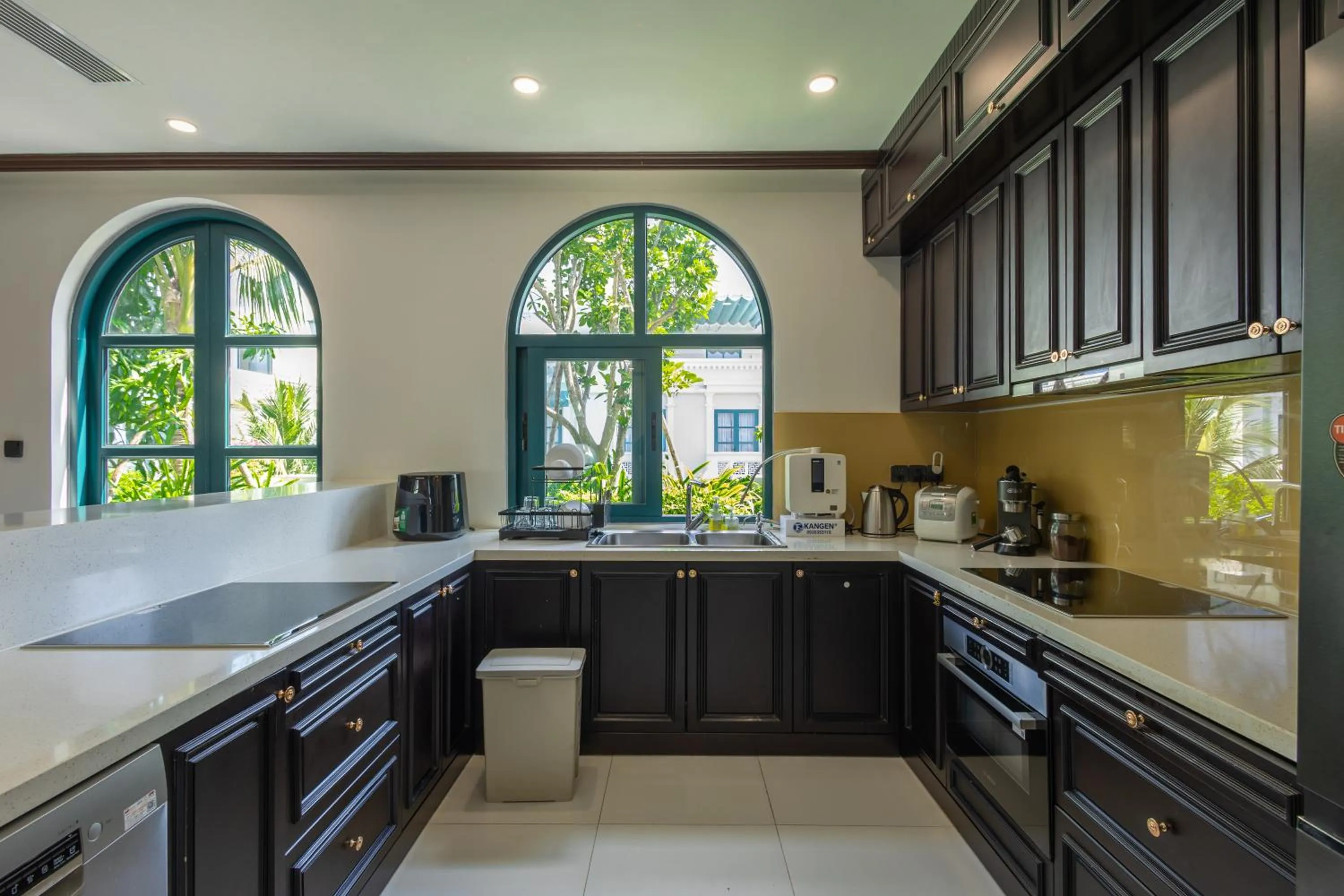 Kitchen or kitchenette in Stella Marina Boutique Hotel
