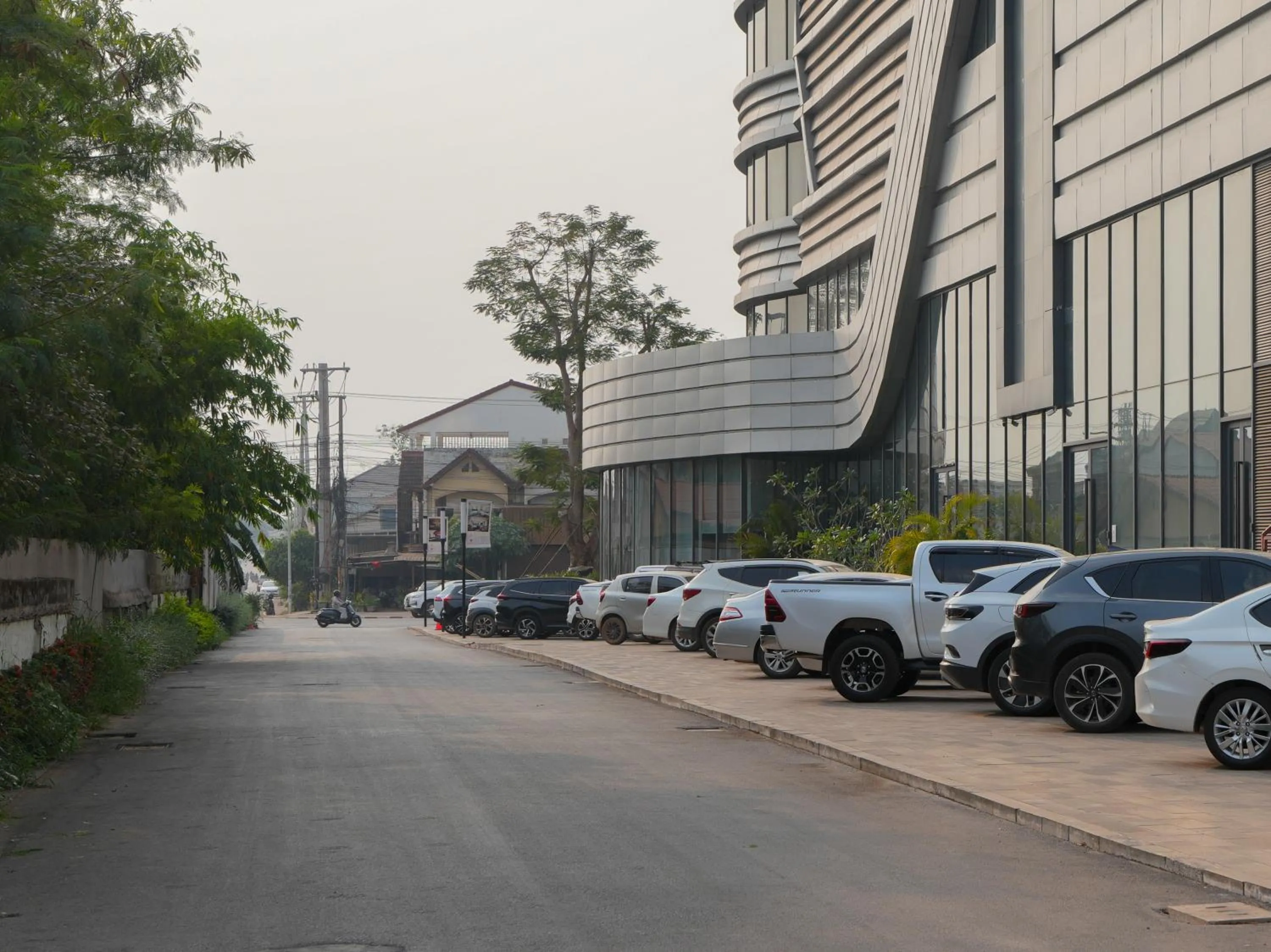 Parking in Latsavong Wanda Vista Vientiane