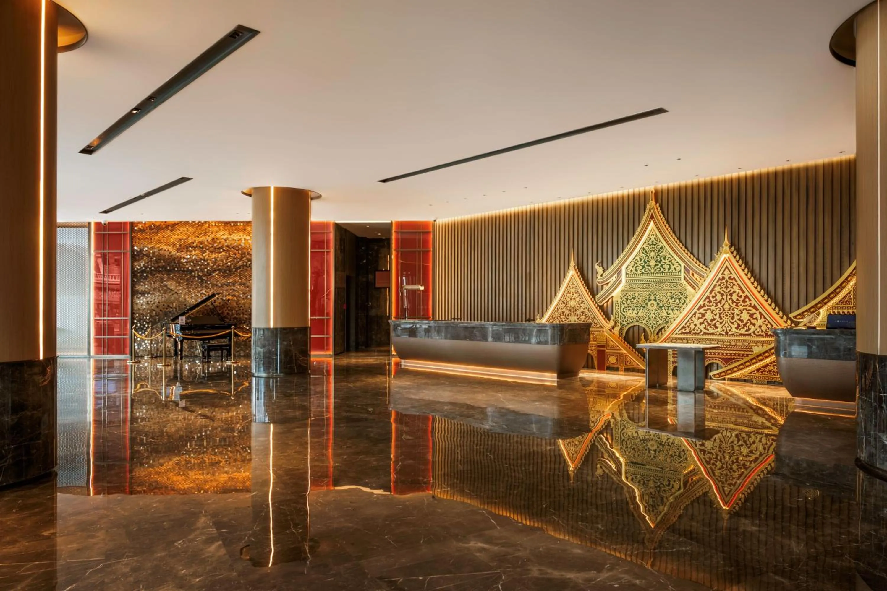 Lobby or reception in Latsavong Wanda Vista Vientiane