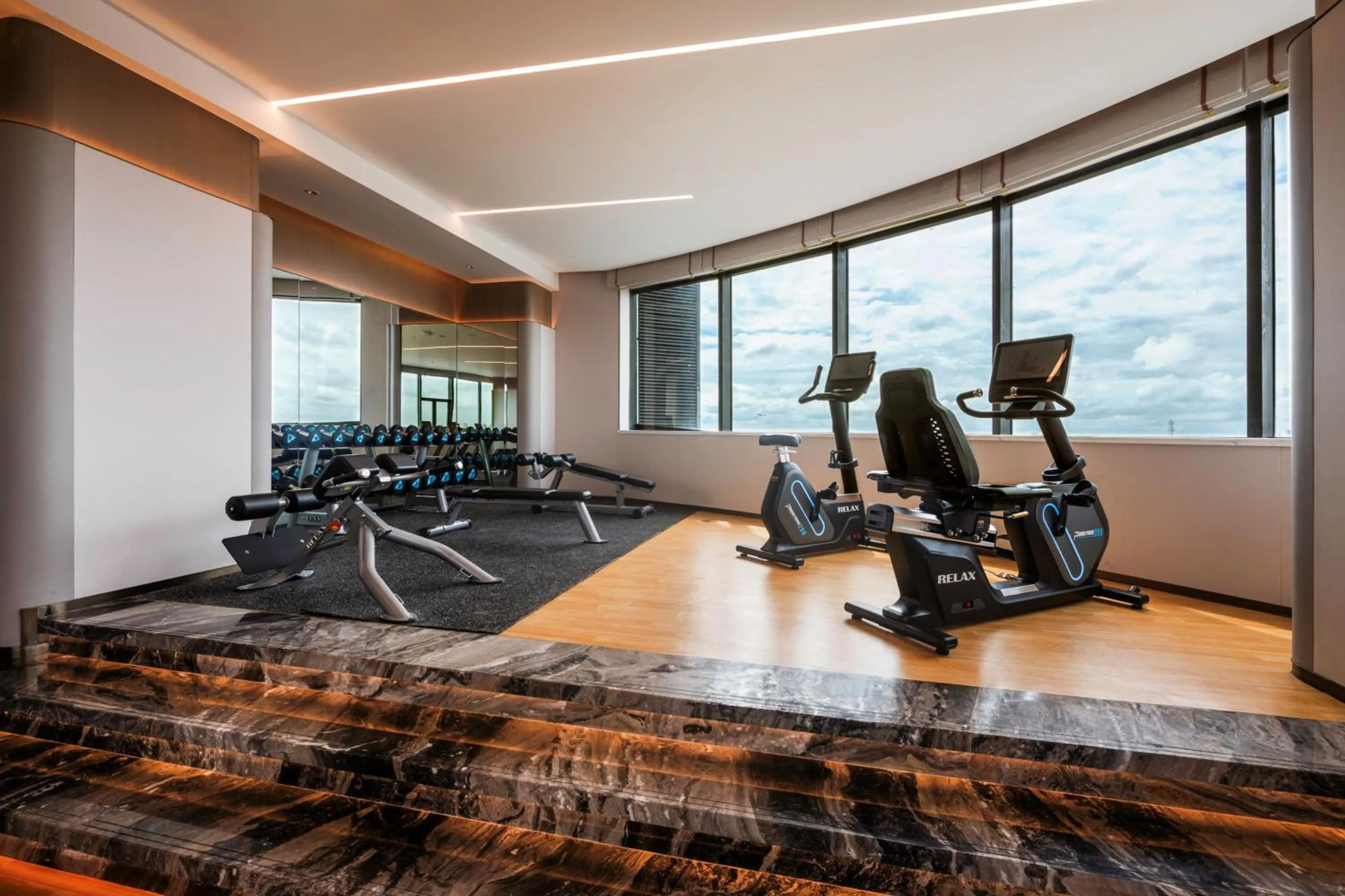 Fitness centre/facilities in Latsavong Wanda Vista Vientiane