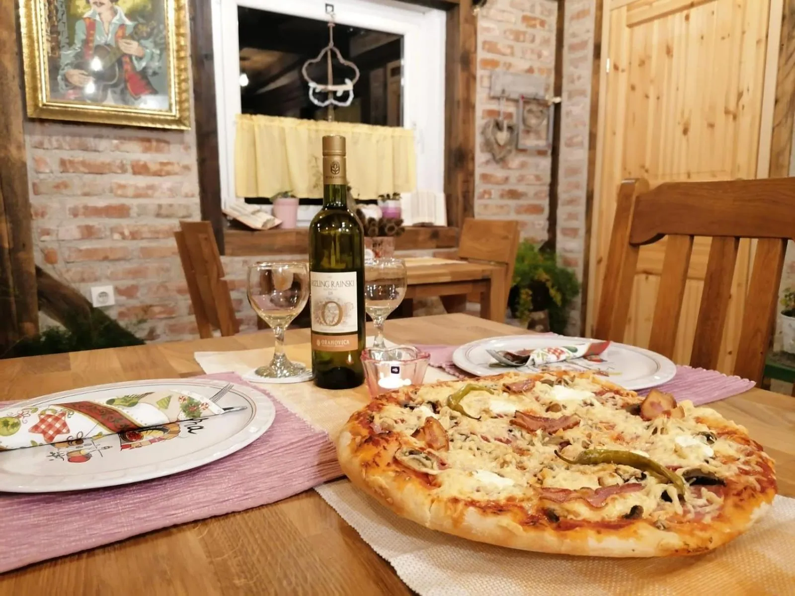 Food and drinks in Apartment Ada bed & breakfast