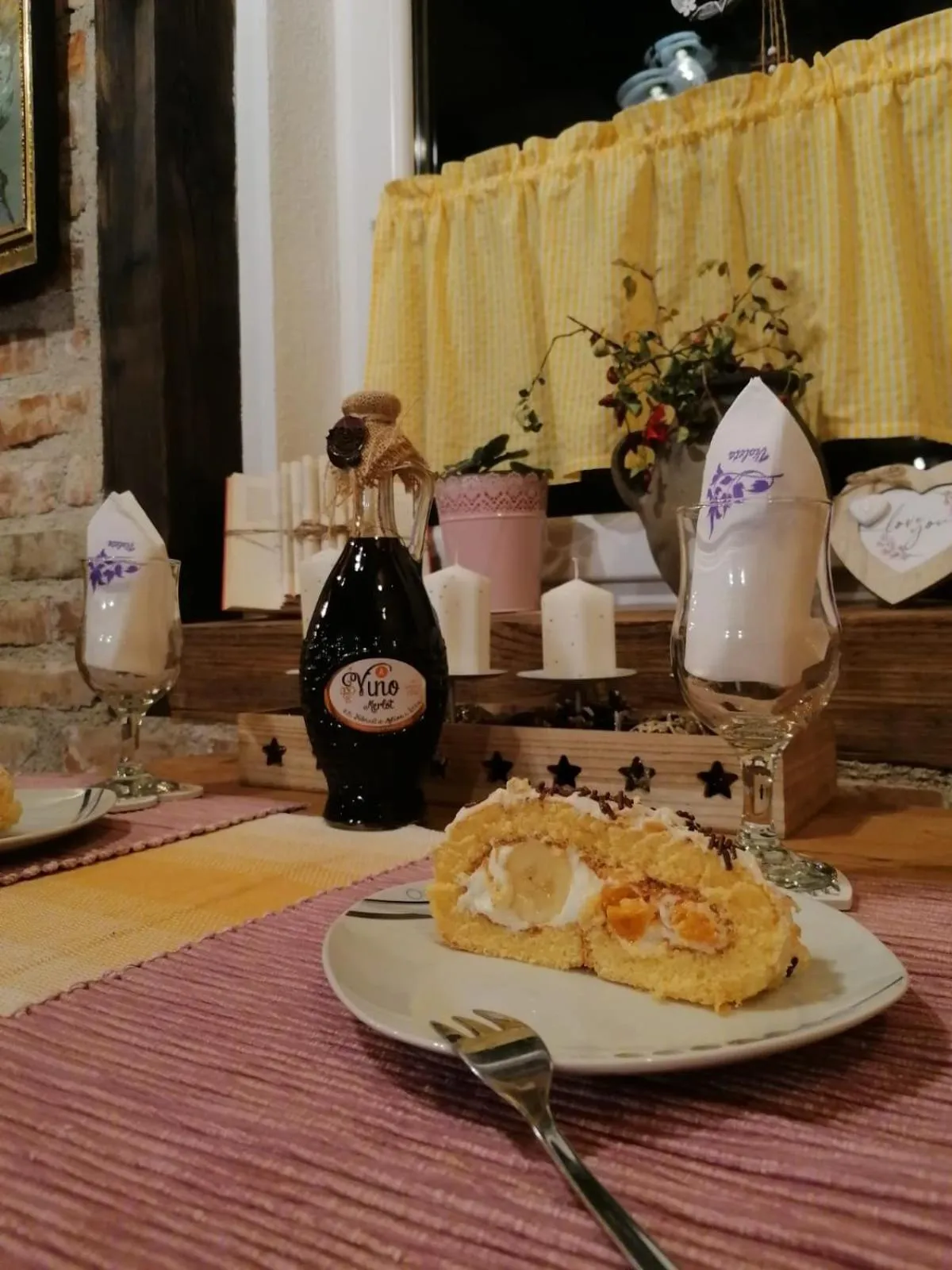 Food and drinks in Apartment Ada bed & breakfast