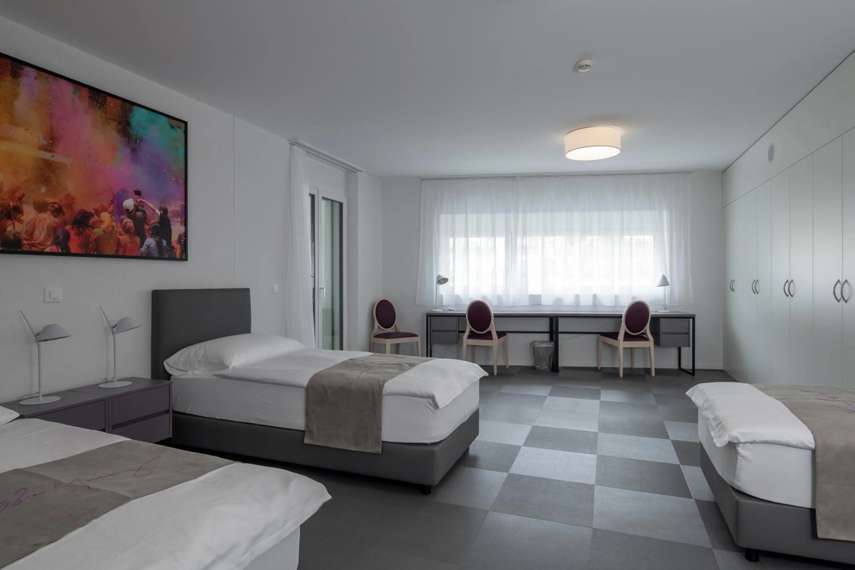 Bed in "The Freddie Mercury" Hotel