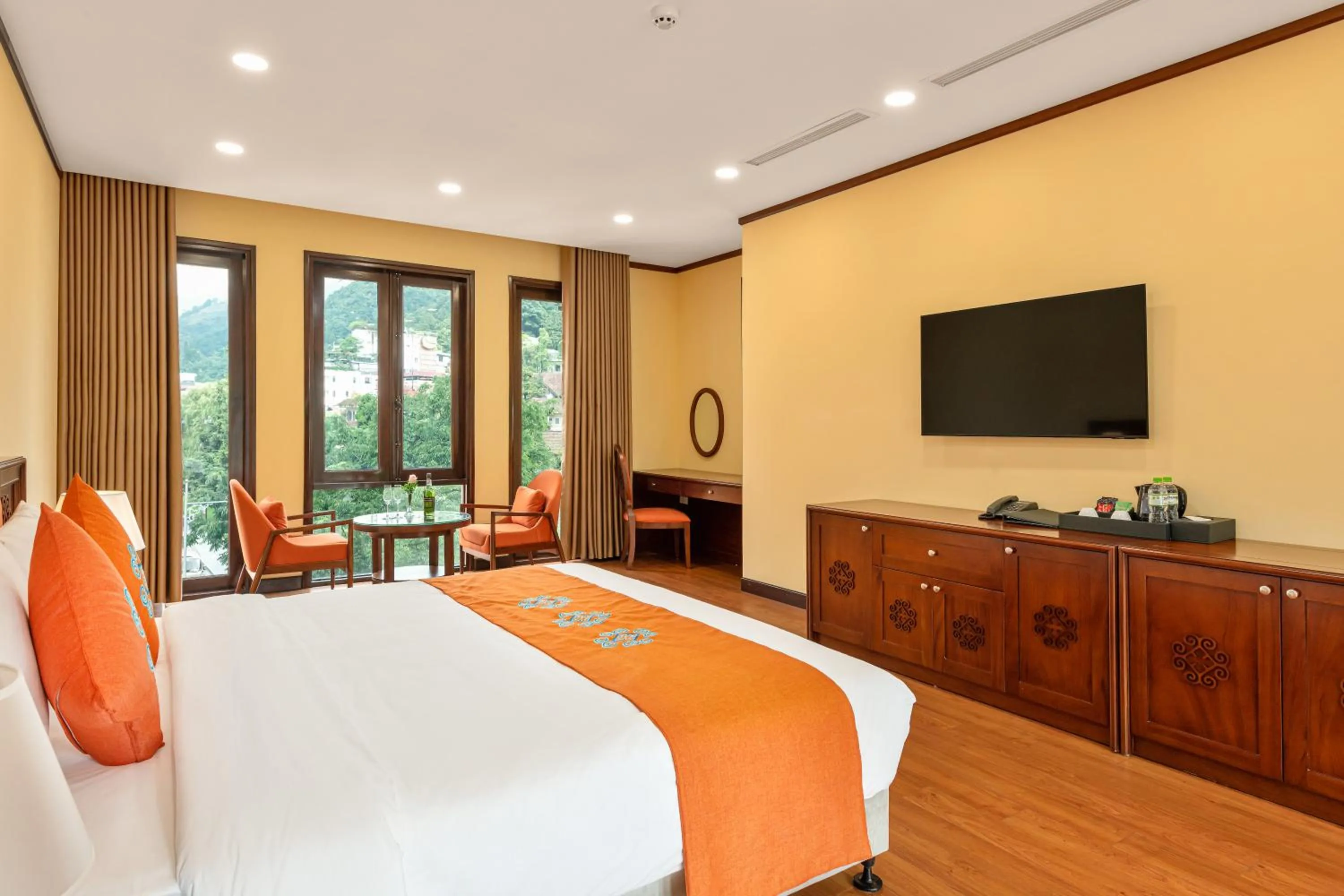 Bedroom in Sapa Green Forest Hotel & Convention