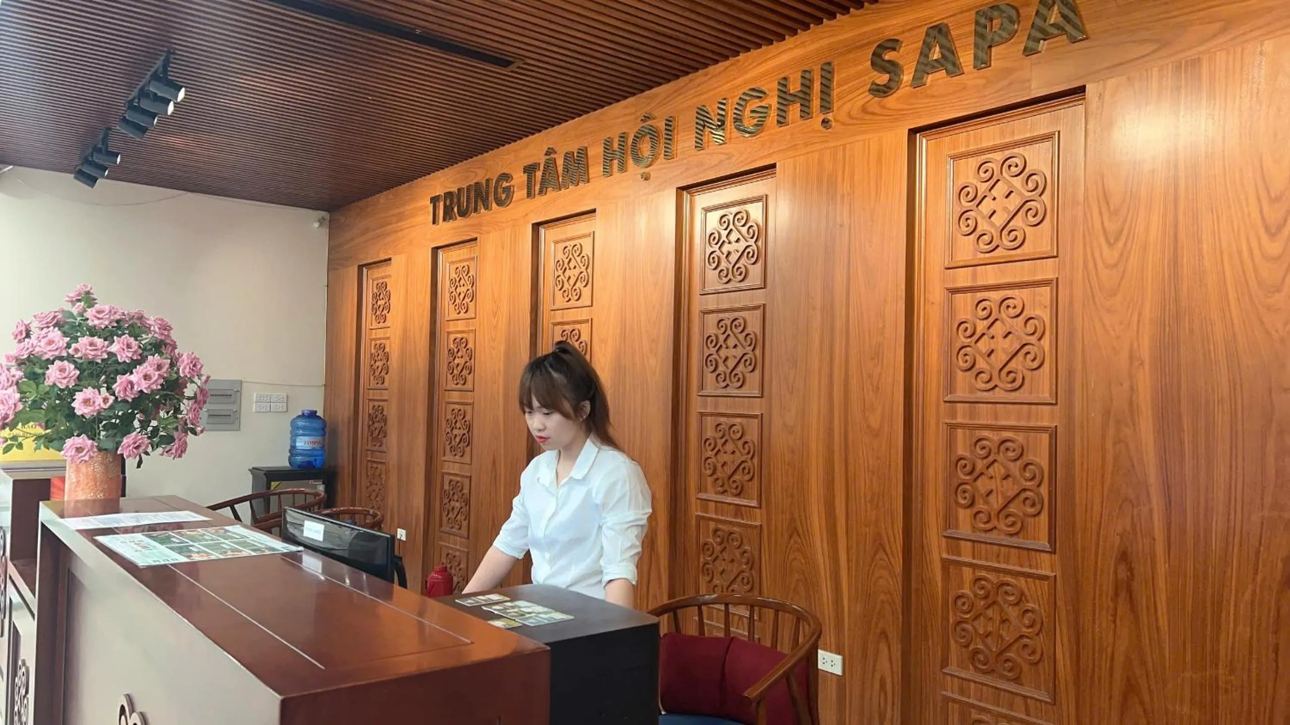 Lobby or reception in Sapa Green Forest Hotel & Convention
