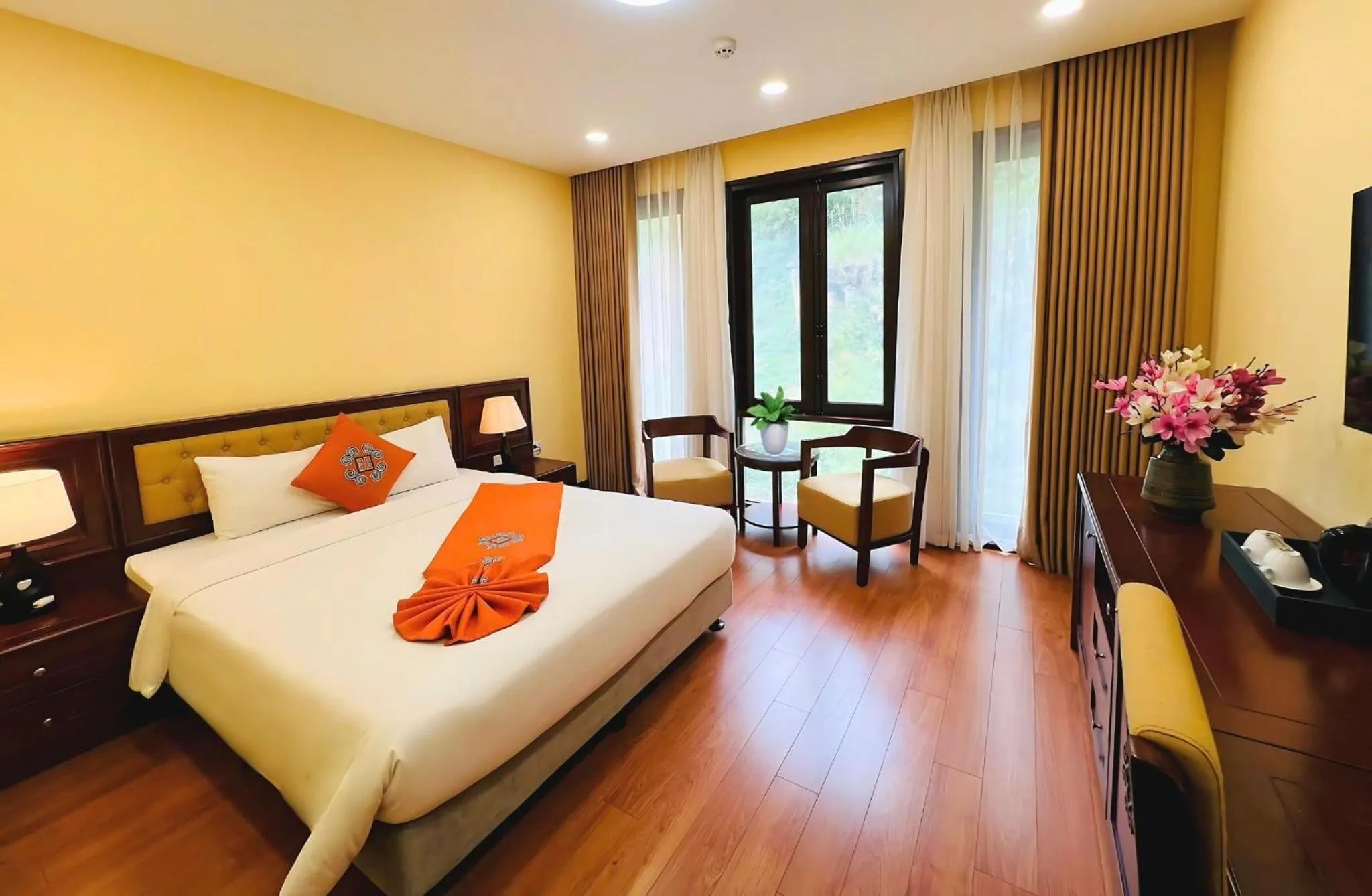 Bedroom in Sapa Green Forest Hotel & Convention